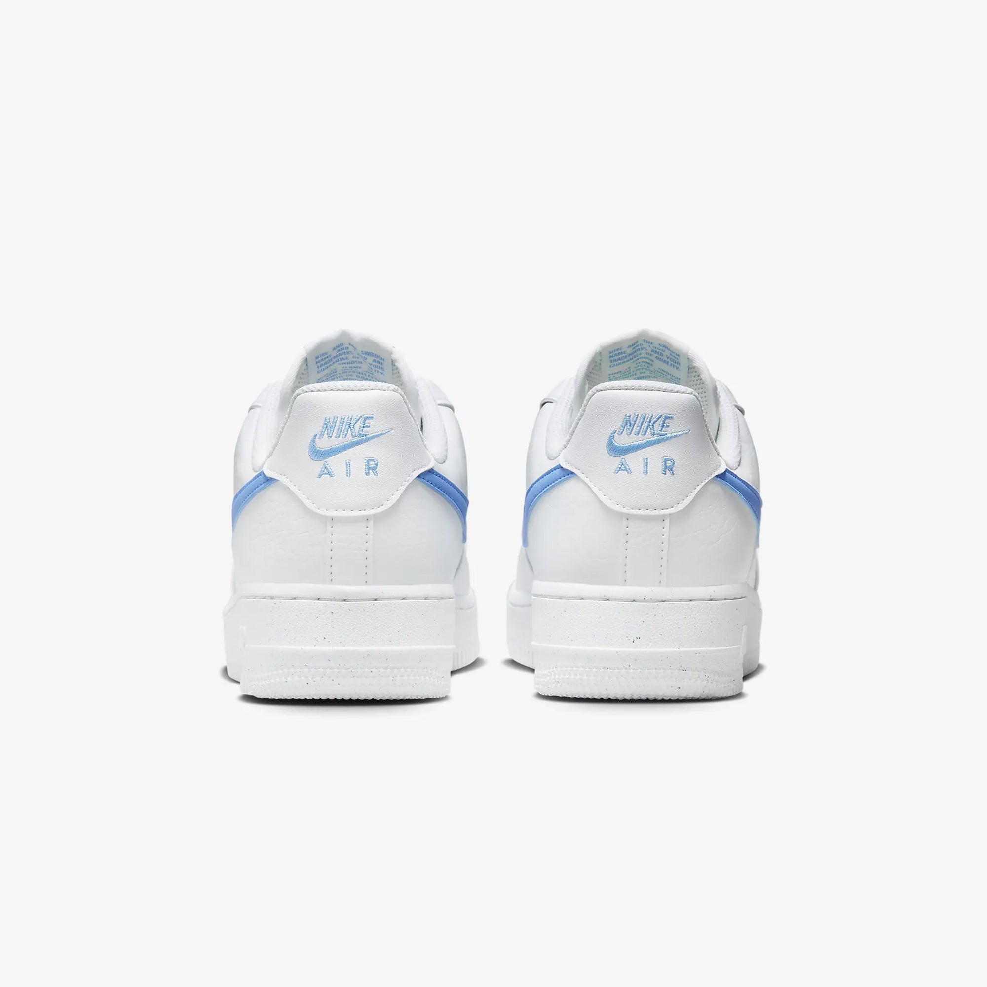 Nike | AIR FORCE 1 '07 { WHITE/UNIVERSITY BLUE-WHITE-VOLT - view 2