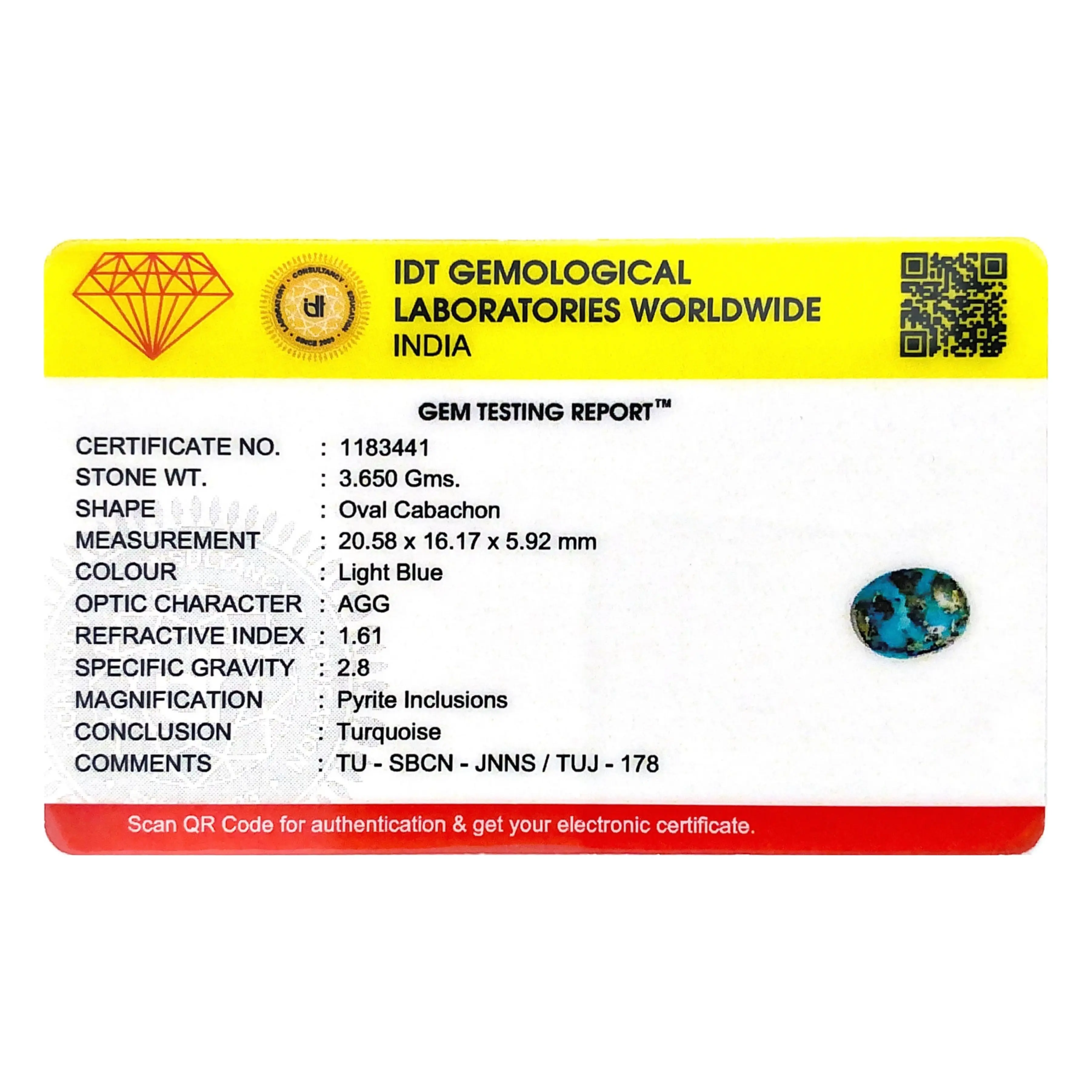Pramogh Irani Firoza - 18.25 Carat - view 4