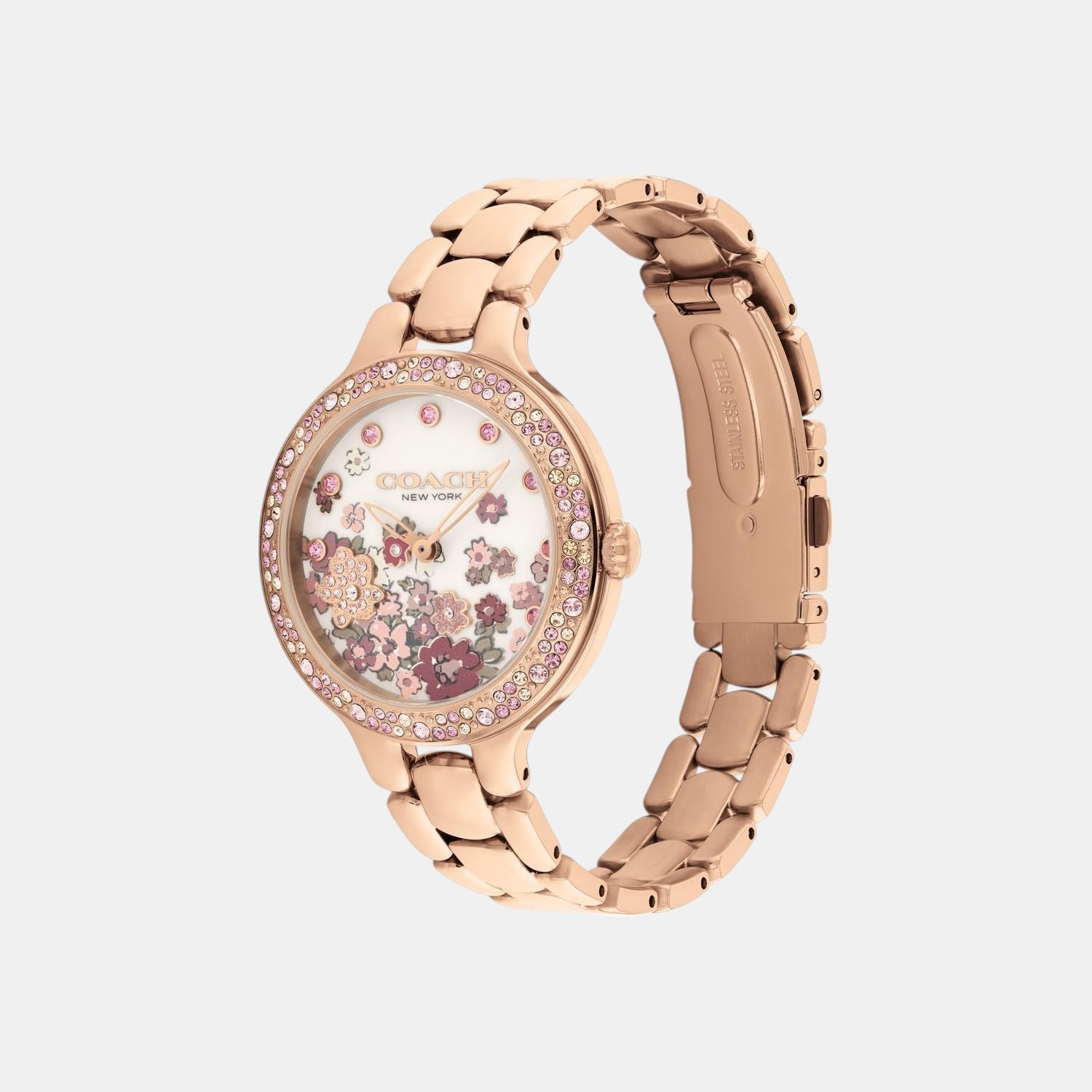 Coach Chelsea Women Quartz Pink Dial Analog Stainless Steel Watch 14504498 - view 2