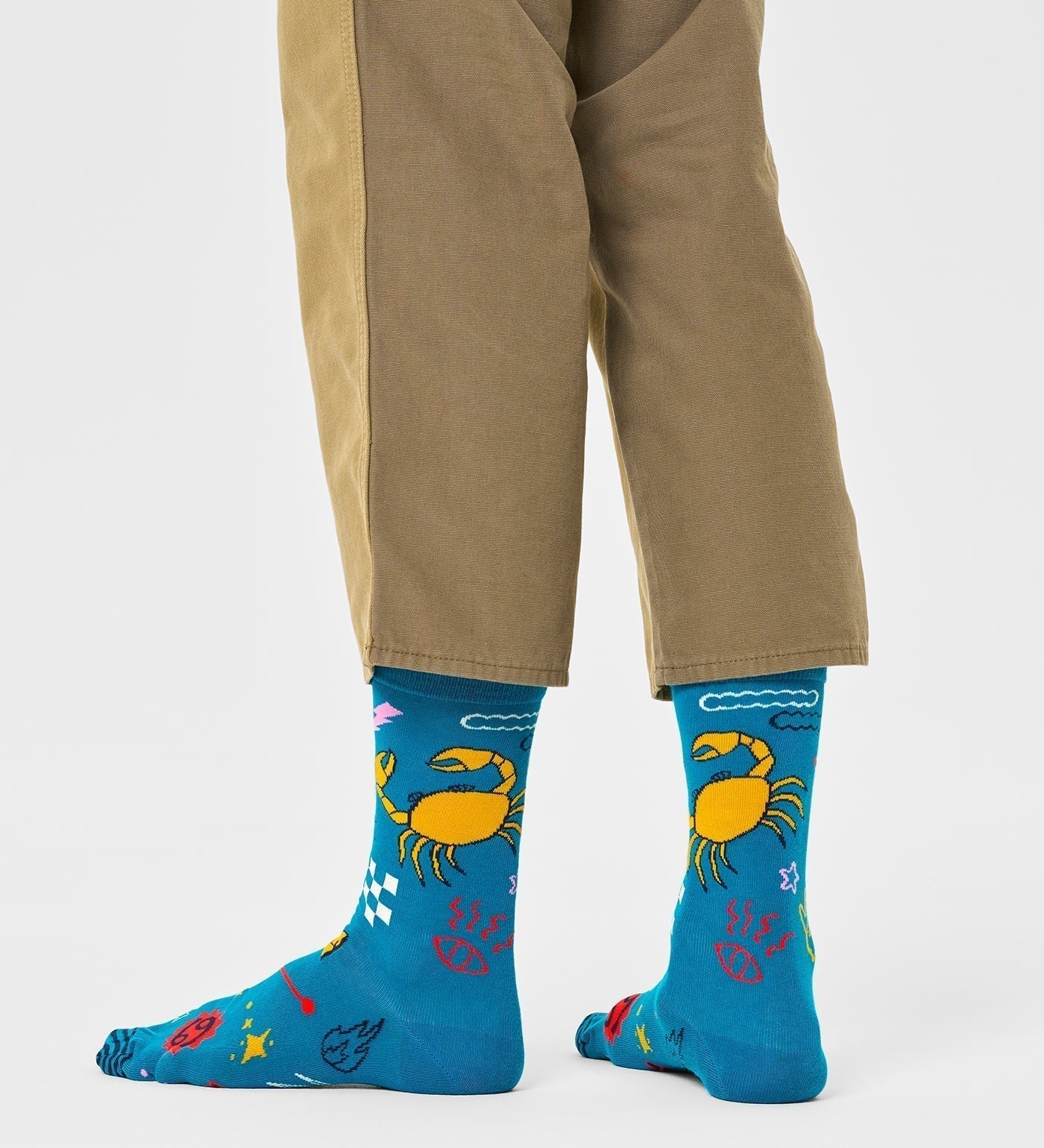 Happy Socks Unisex Cancer Crew Length Socks for Women and Men - view 2