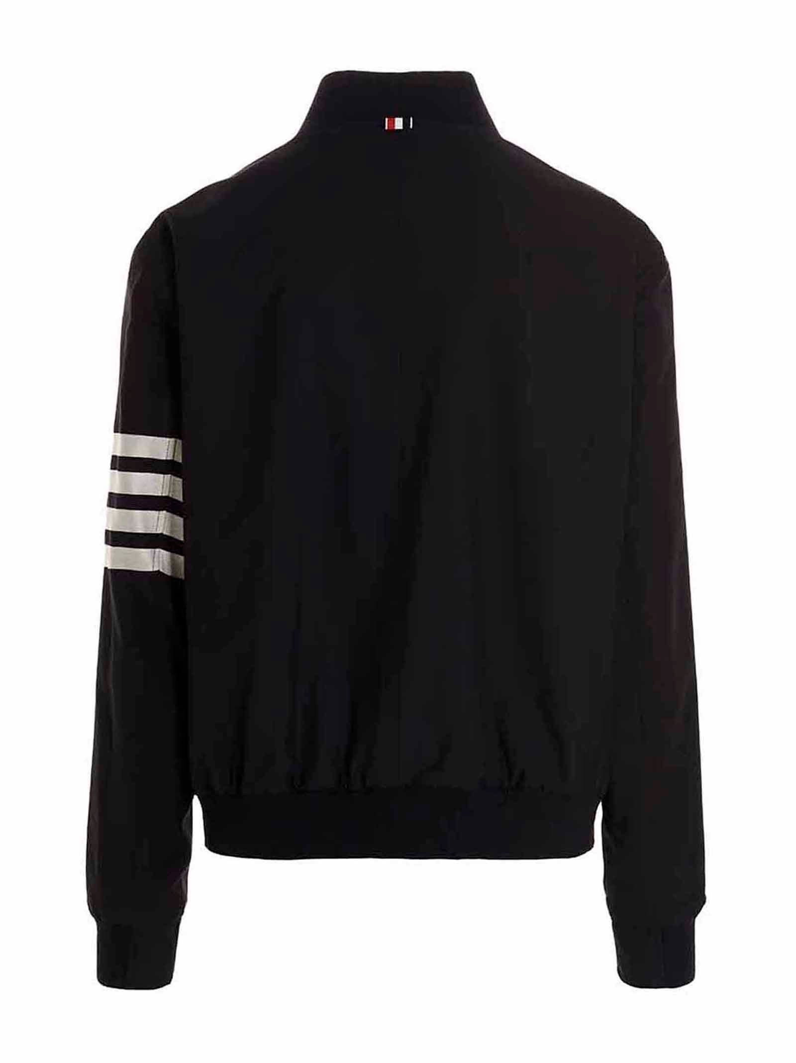 Thom Browne Bomber 4 Bar – 100% wool - view 2