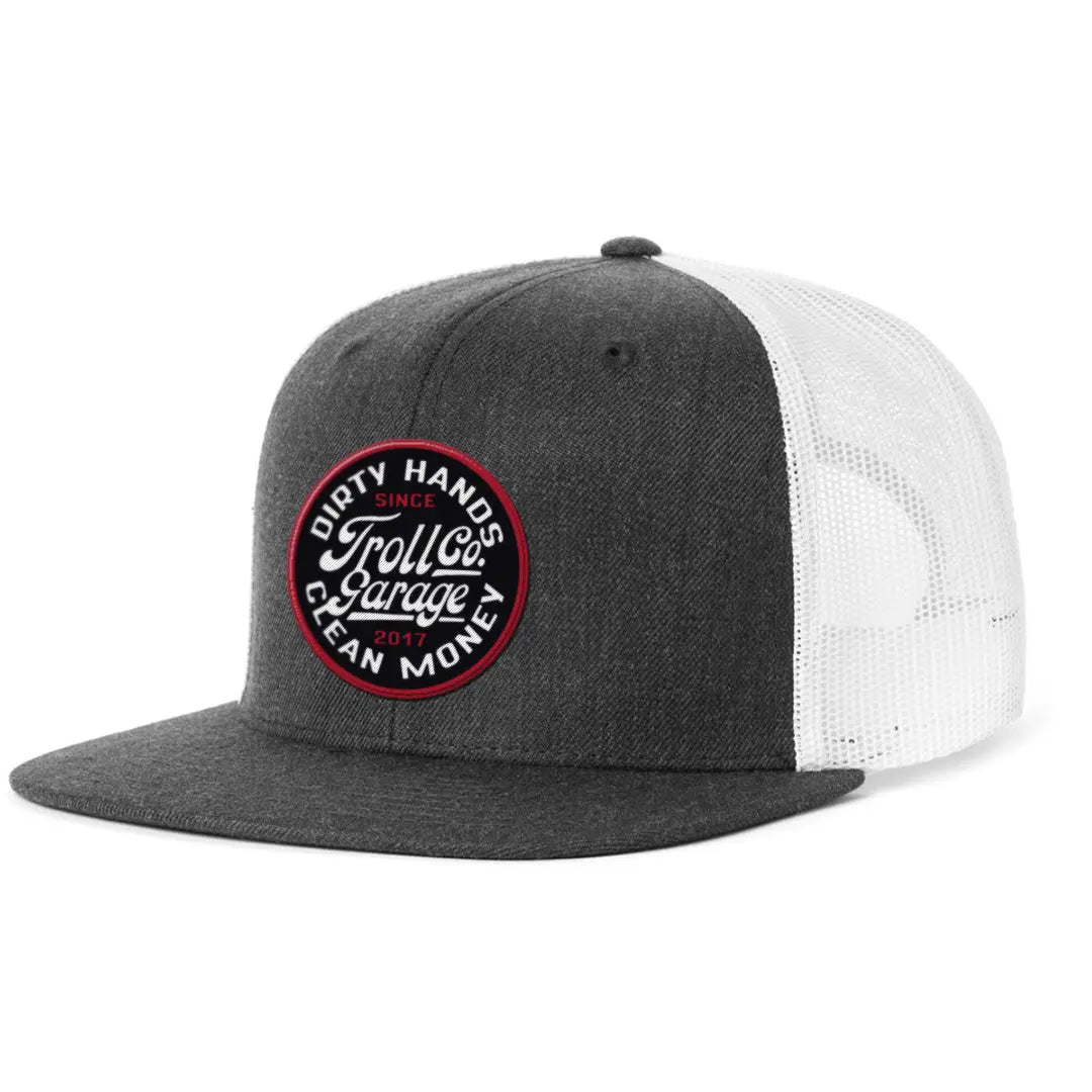 Radial DHCM Garage Snapback Hat – Charcoal