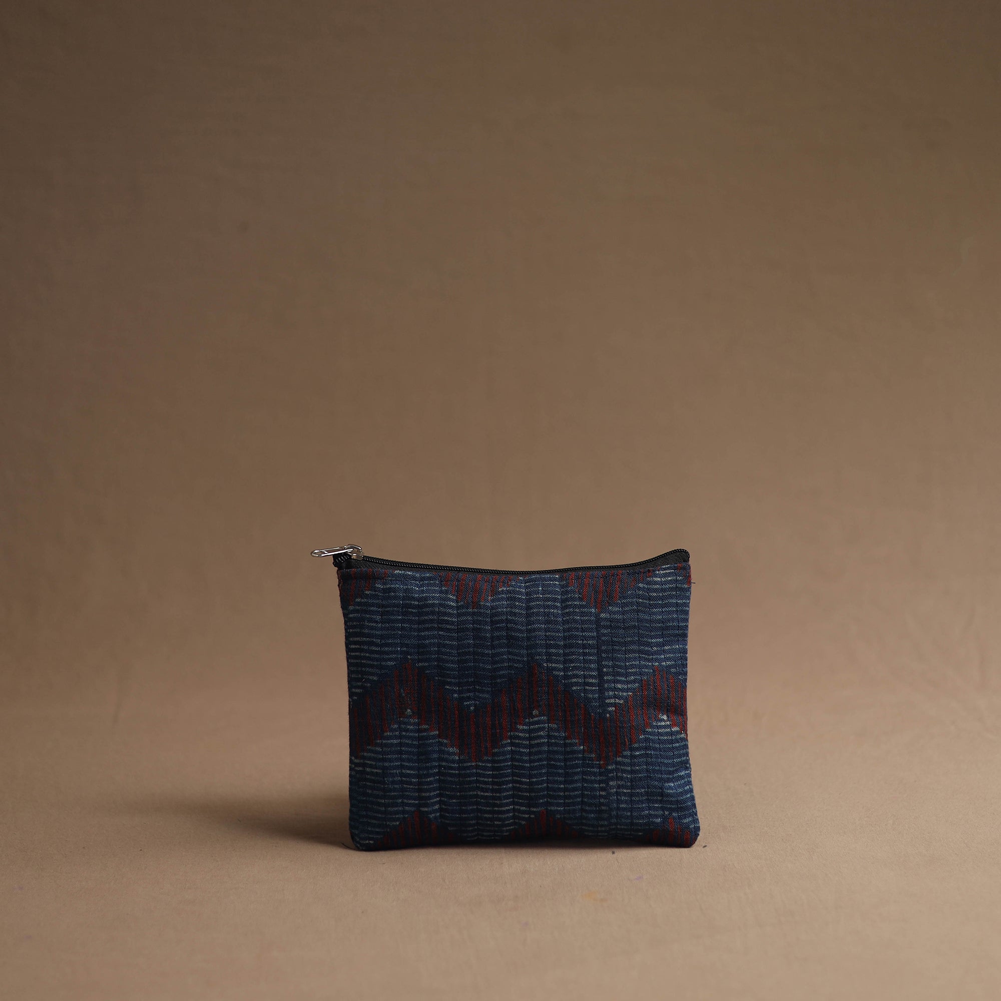 NOORI BAZAR Black - Blue - Handmade Cotton Multipurpose Utility Pouches (set of 3) 02 - view 2