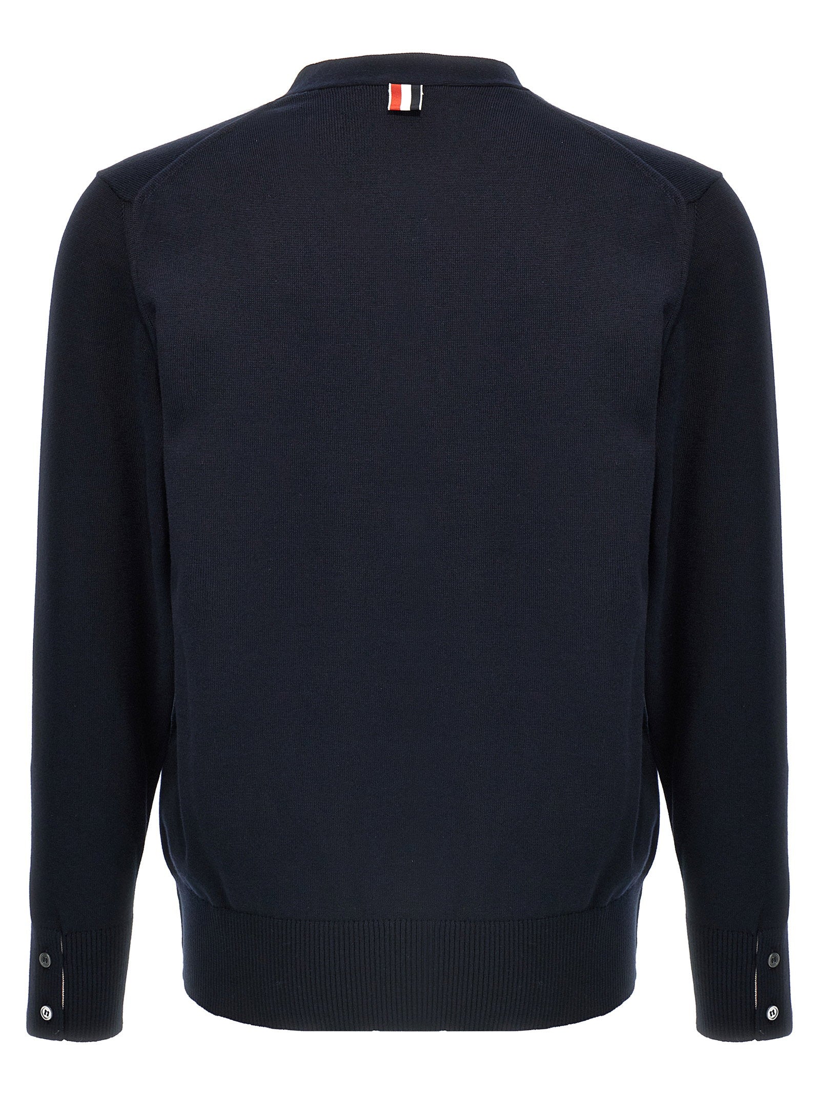 Thom Browne 4-bar Cardigan – 100% cotton - view 2