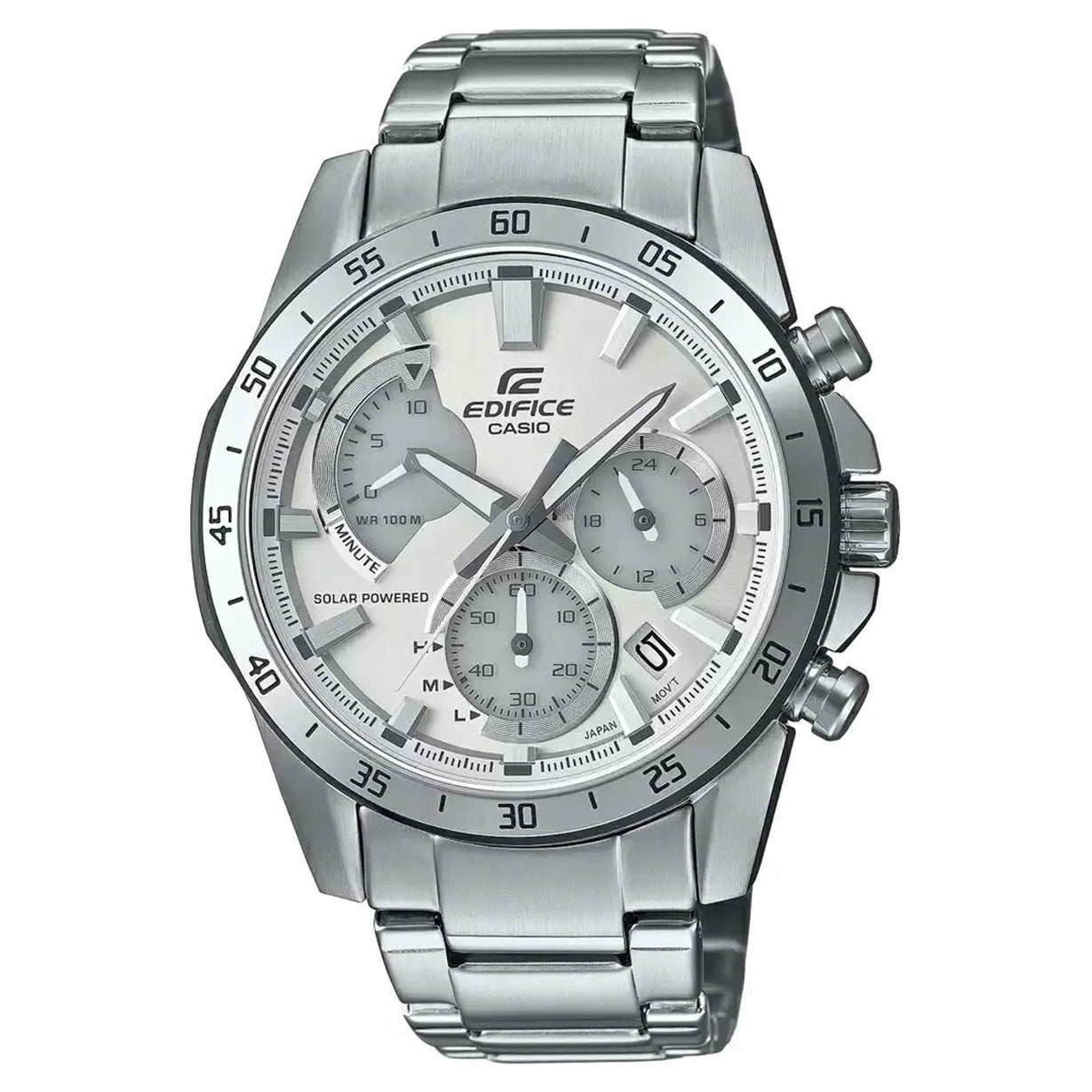Casio Edifice Silver Dial Men 45.3mm - view 4