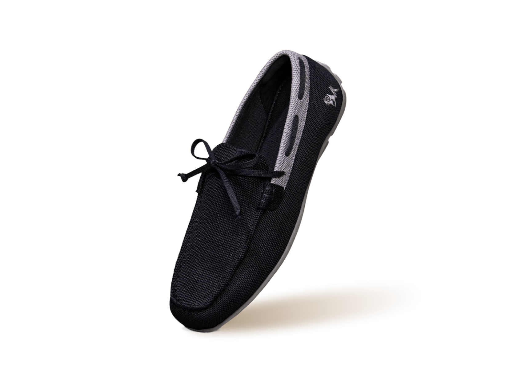 Neeman's ReLive Knit Boat Loafers : Black - view 11