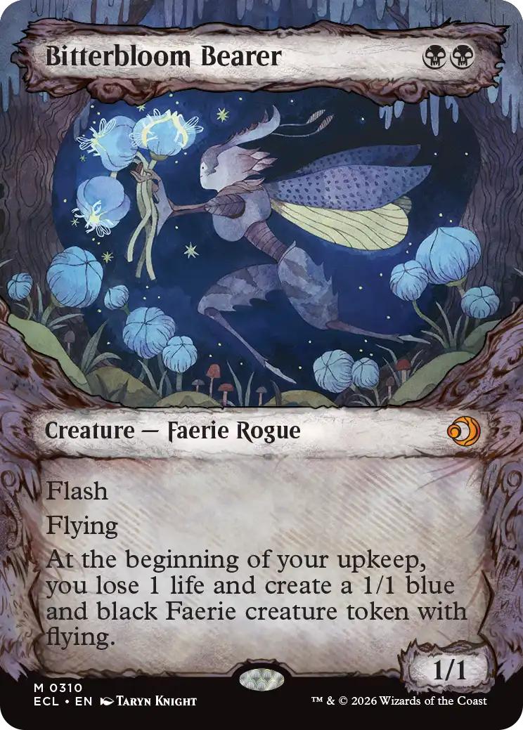 Bitterbloom bearer 310 – Magic Bitterbloom Bearer [310] [Fable Frame] [Lorwyn Eclipsed] [Non-Foil]