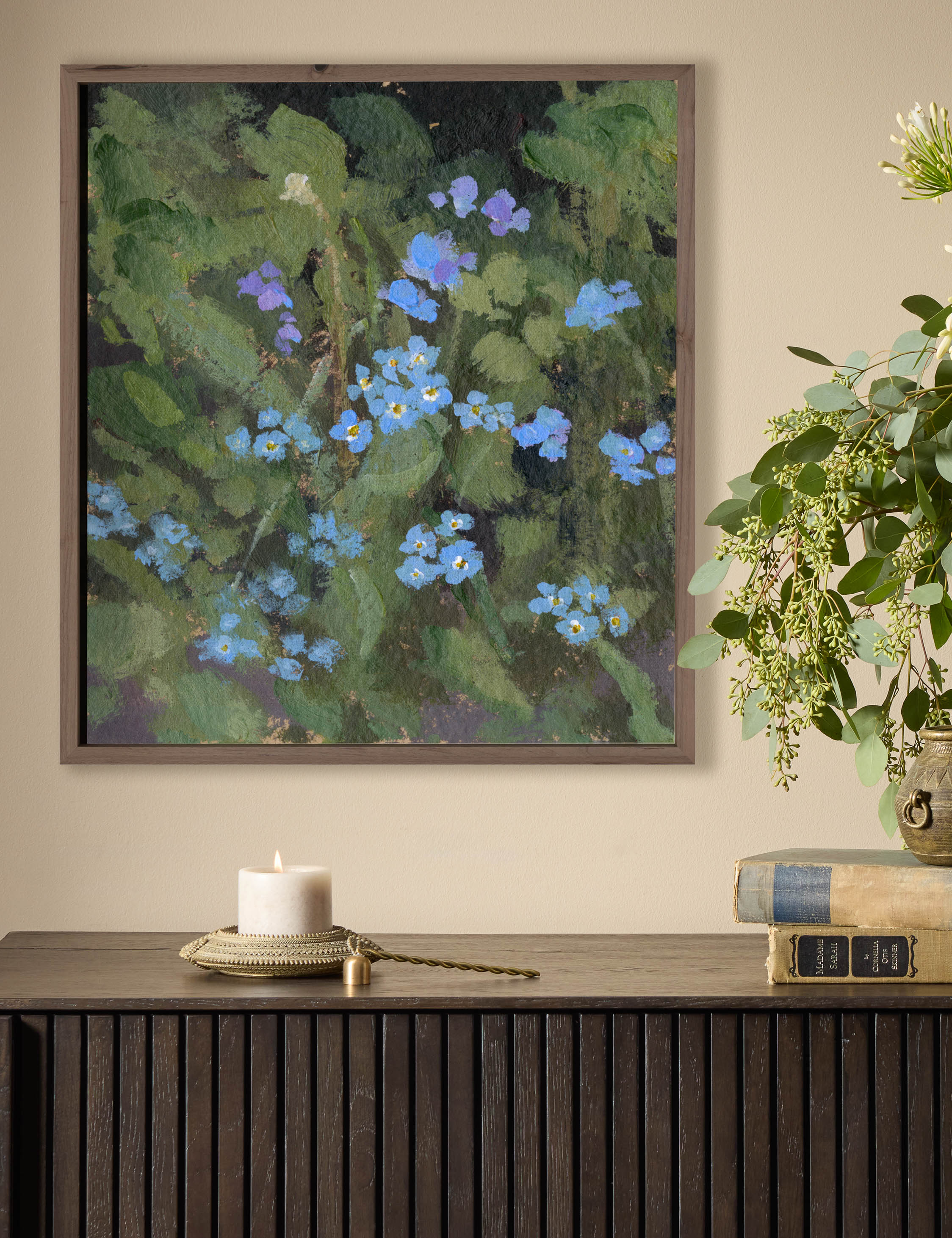 Lulu and Georgia Forget Me Nots Wall Art by Brittany Smith - view 17