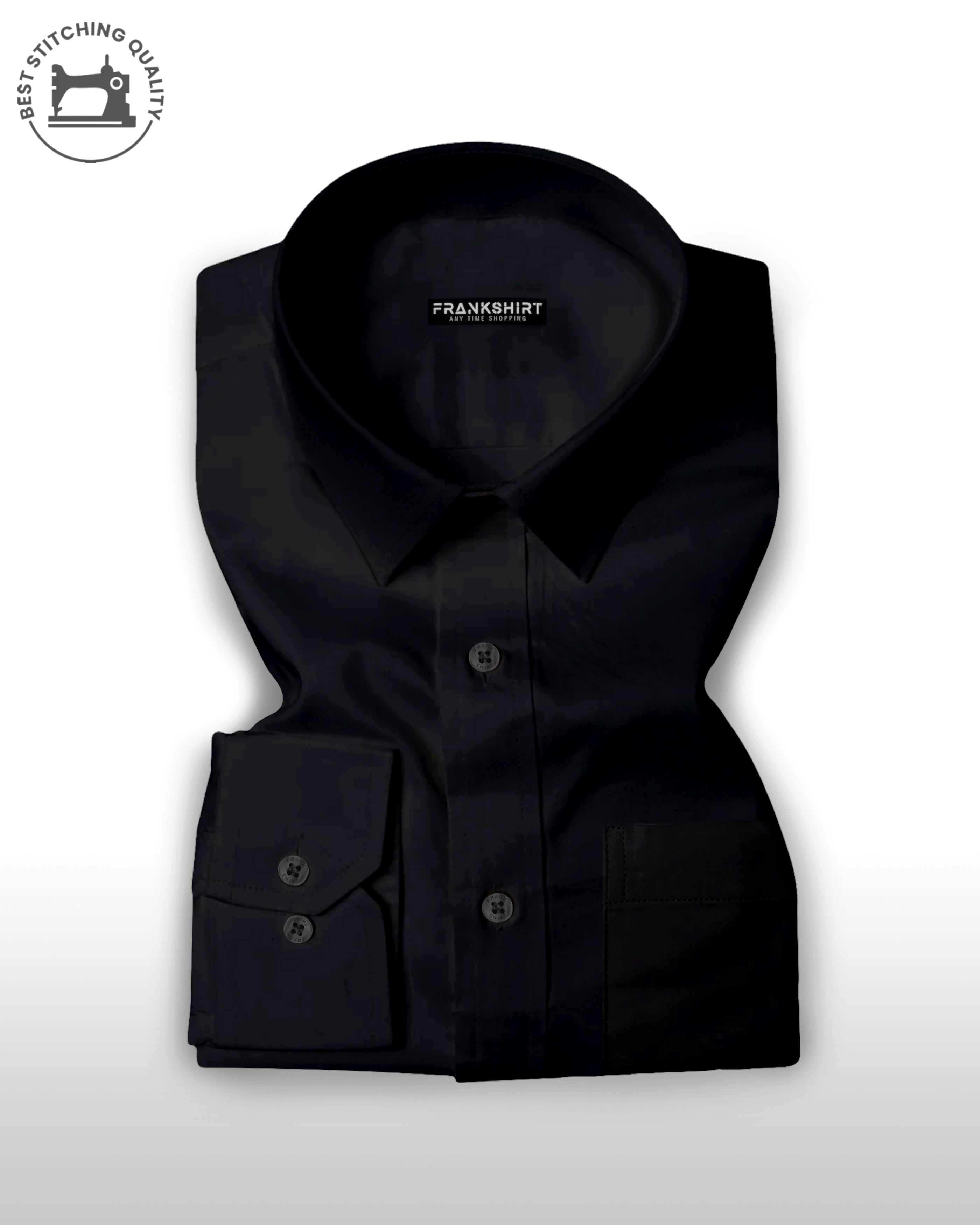 BlackTree Black I Formal Shirt I Regular Fit I 100% Cotton Shirt