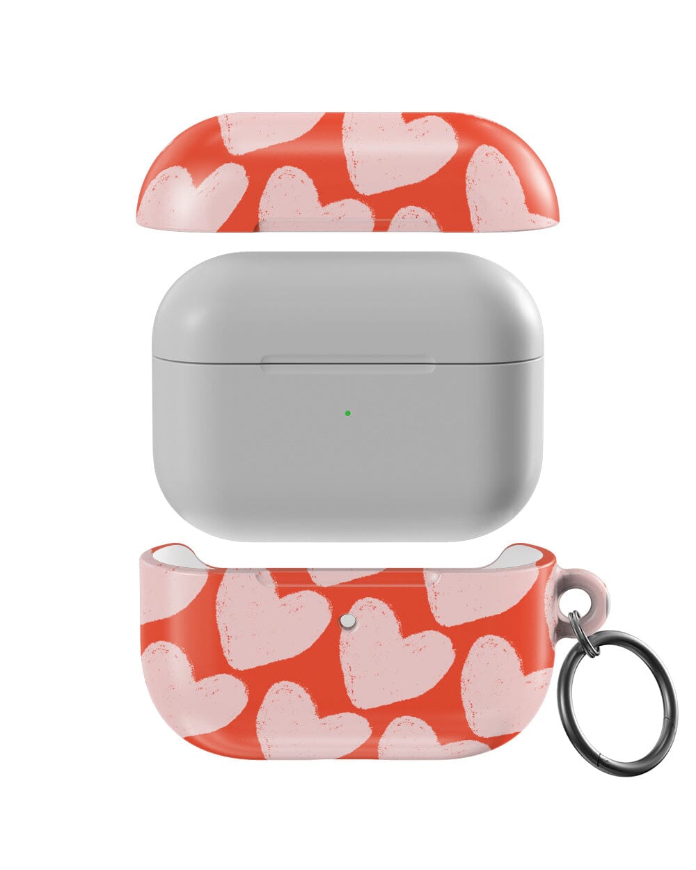 Casetry Love You More | Heart Doodle AirPods Case - view 9