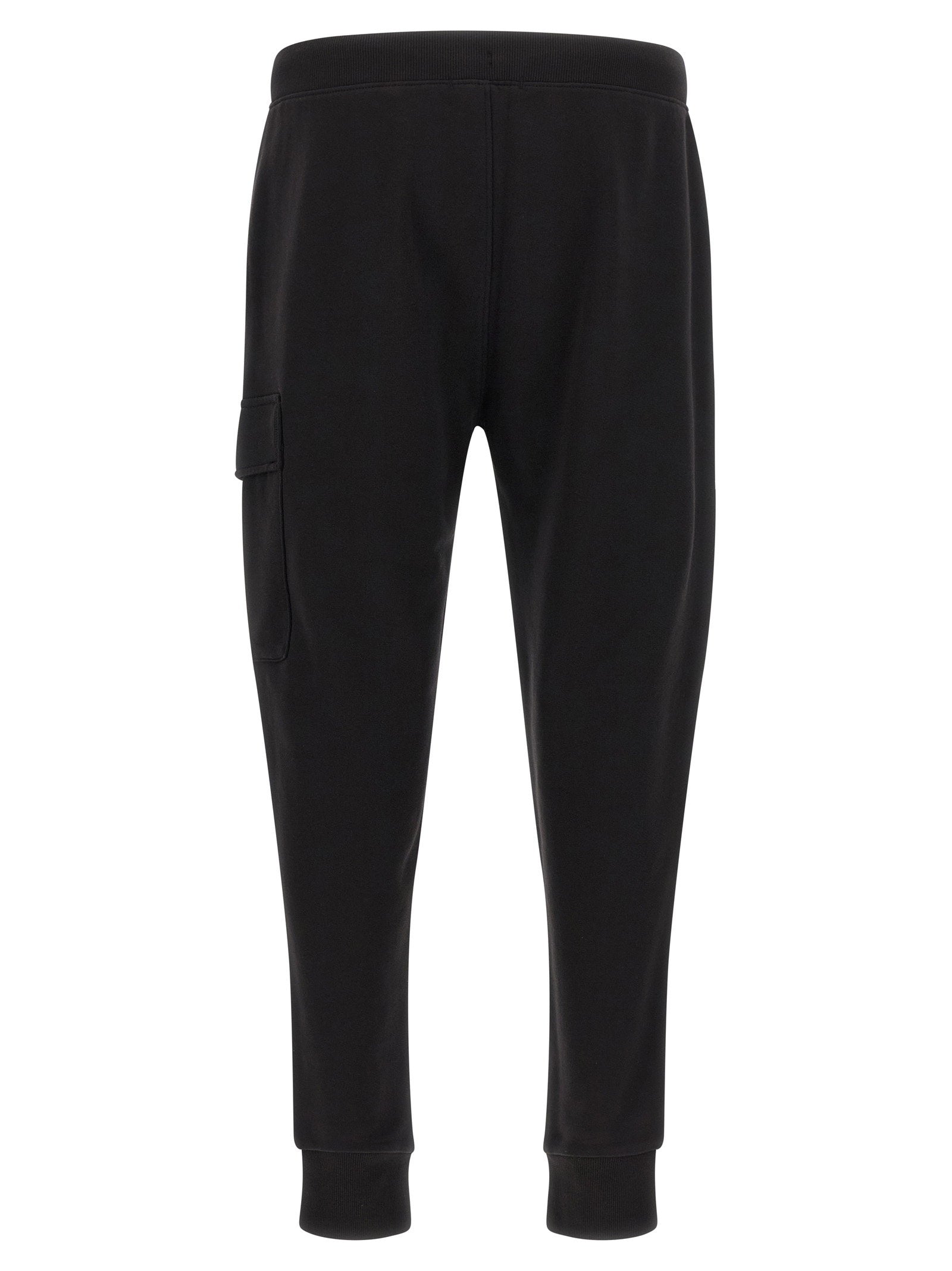 C.p. Company Diagonal Raised Fleece Pants With Lens Detail - view 2