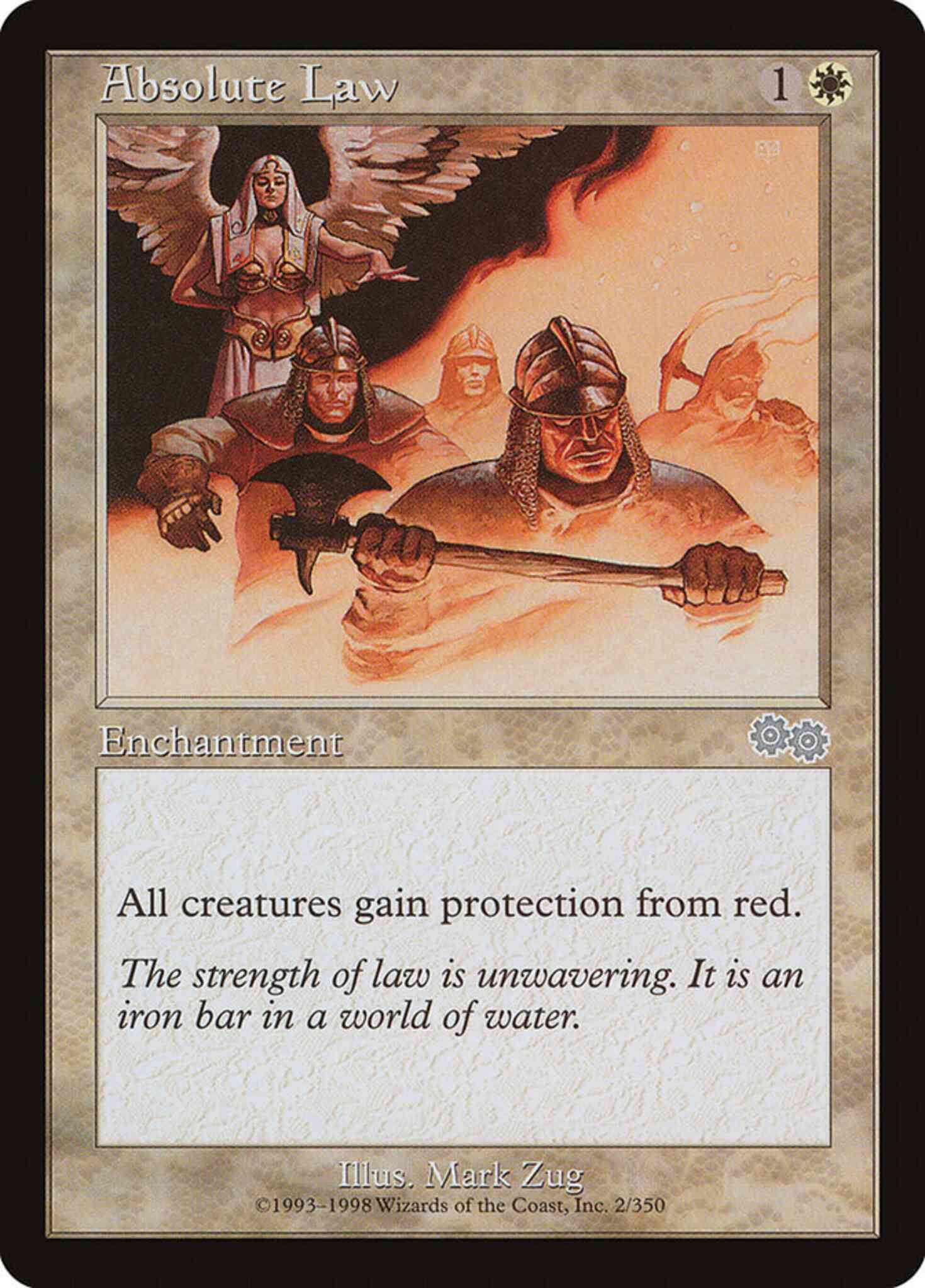 Absolute law 2 – Magic Absolute Law [2] [Urza's Saga] [Non-Foil]