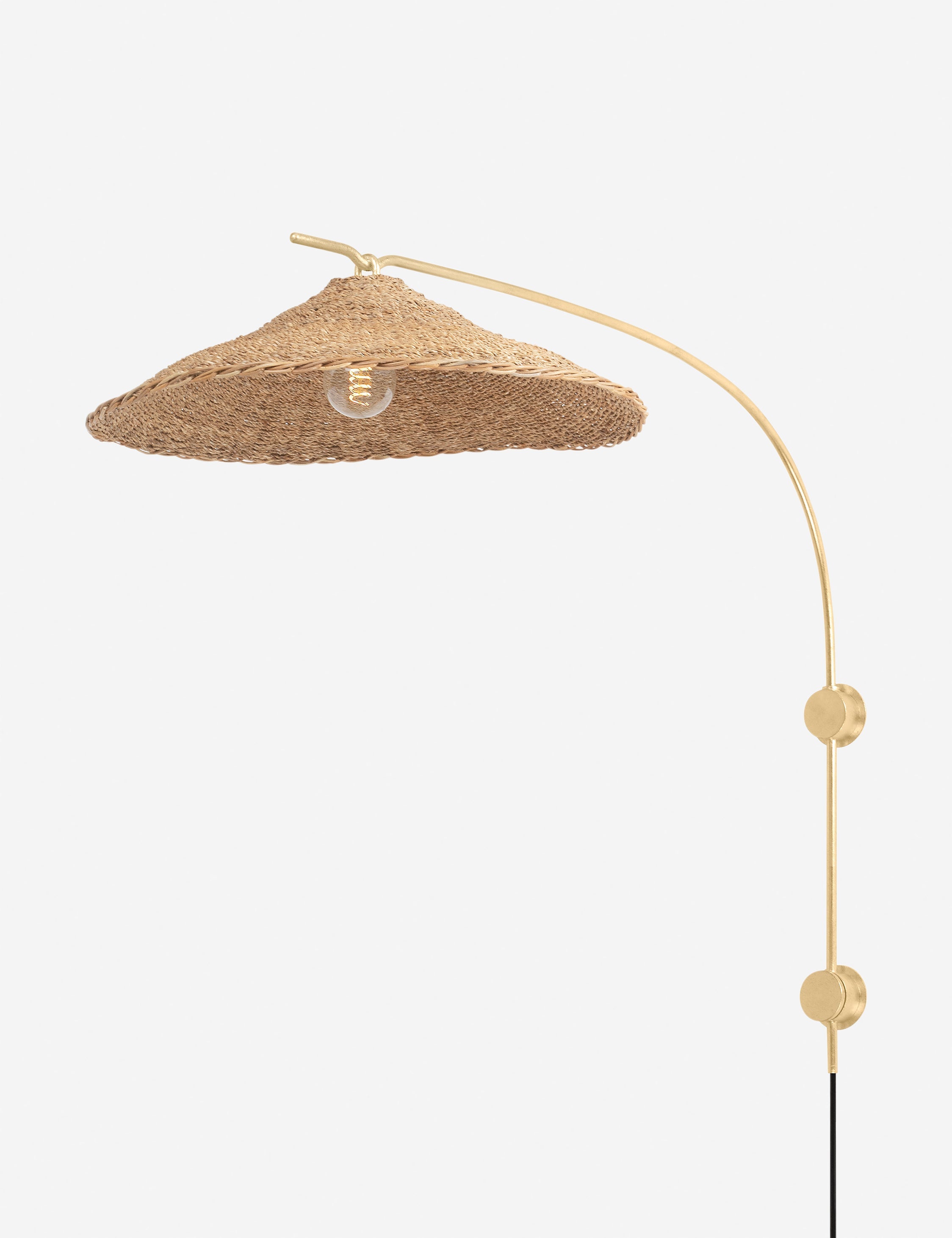 Lulu and Georgia Nura Plug-In Sconce – Natural