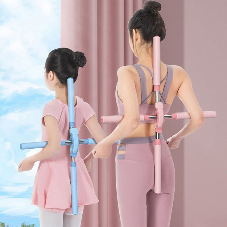 Catterton Stainless Steel Posture Corrector Stretching Stick ➕