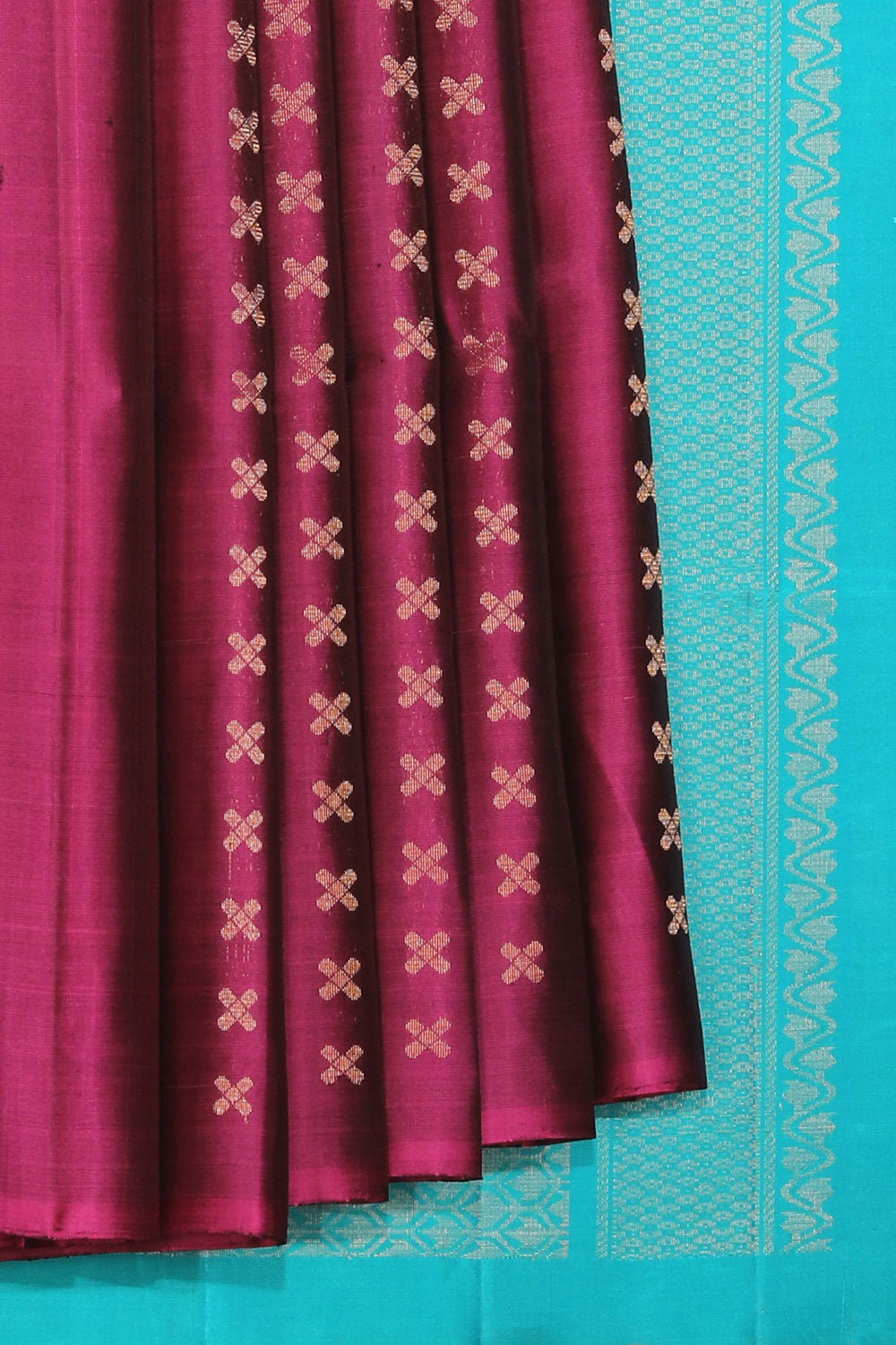 Kalanjali Gorgeous Violet Saree – Women's