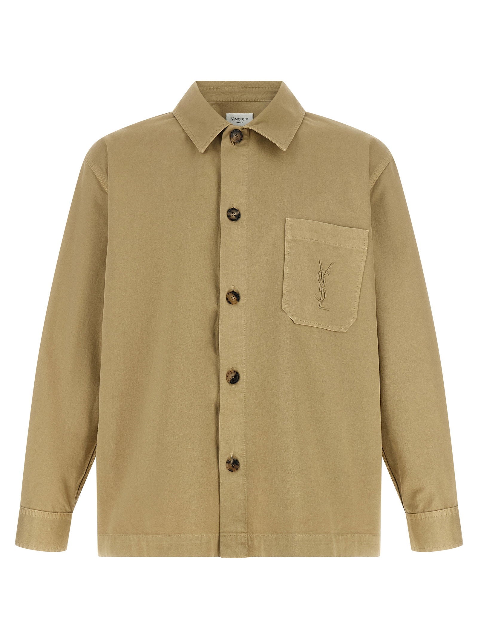 Saint Laurent Cassandre Overshirt – 100% cotton