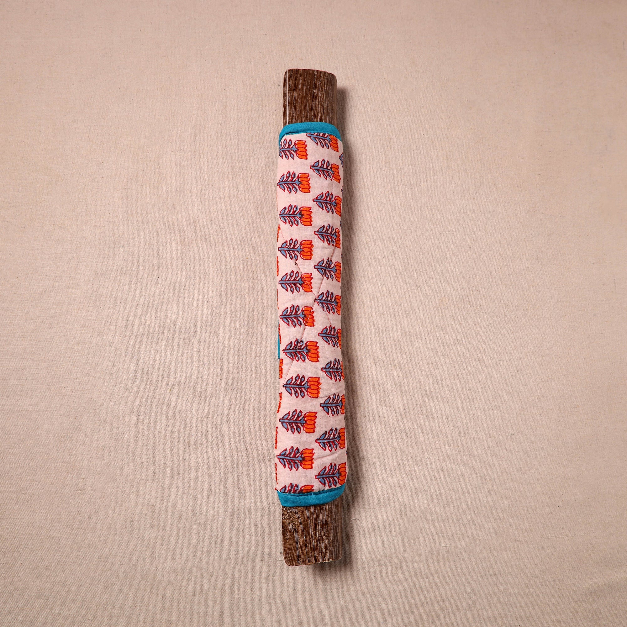 JALPARI Beige - Handmade Cotton Fridge Handle Cover 21