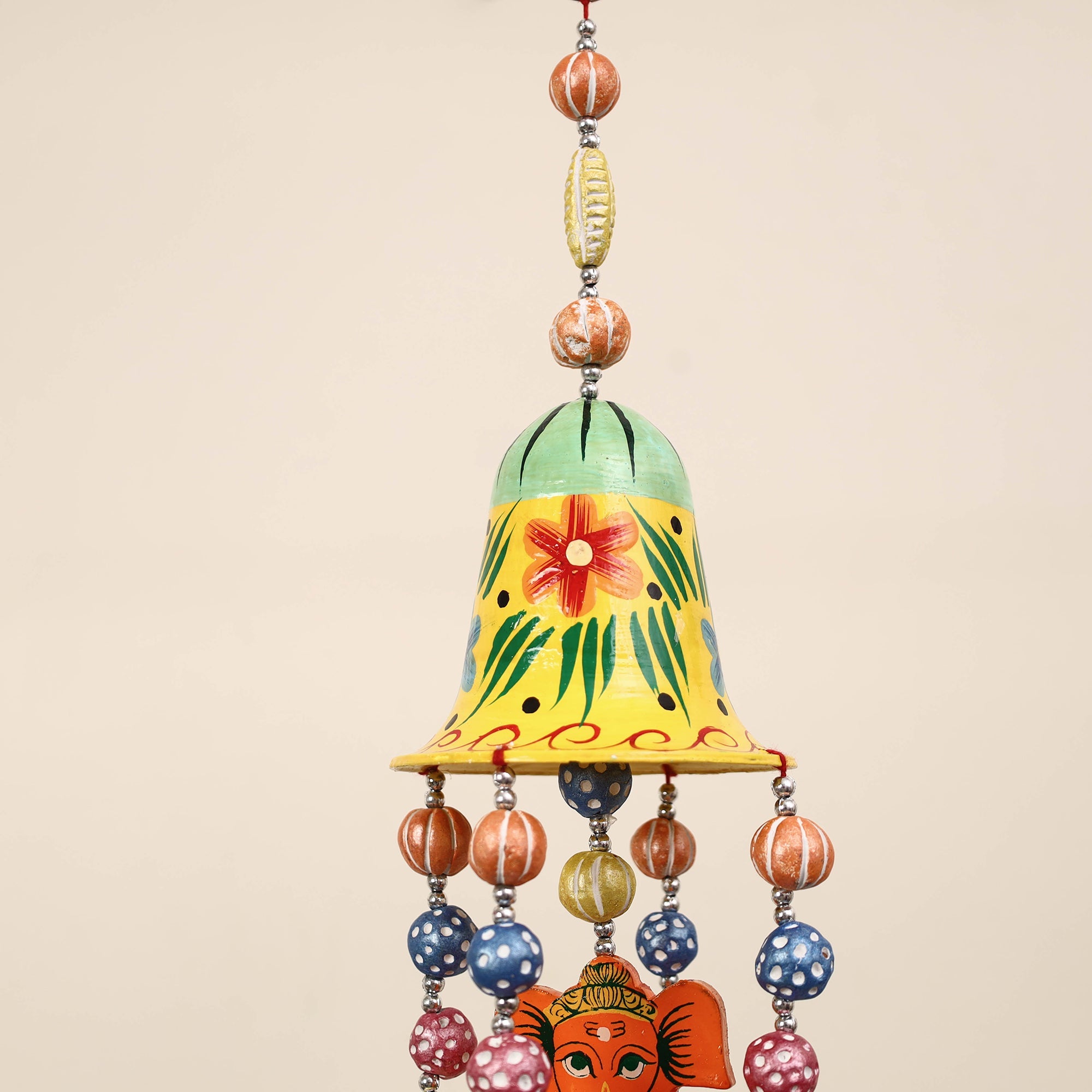DEVENDRA SINGH Banaras Handpainted Decorative Jhumar Hanging 12 - view 3