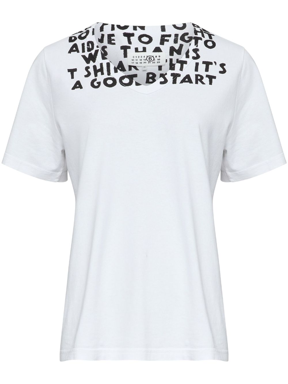 MM6 Maison Margiela Printed cotton t-shirt – Cotton 100%