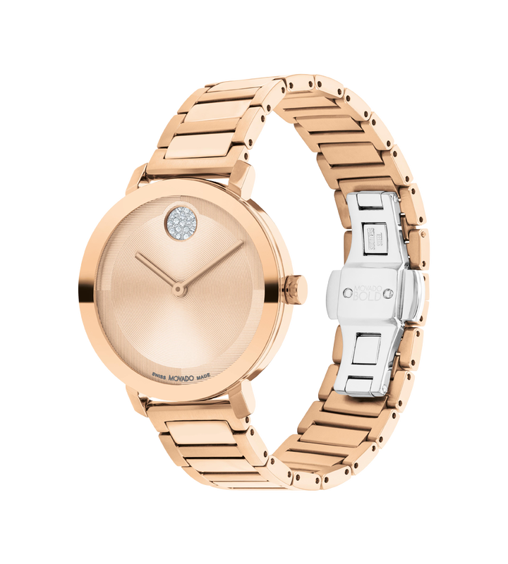 Movado Bold Evolution 2.0 Rose Gold Dial Women 34MM - view 2