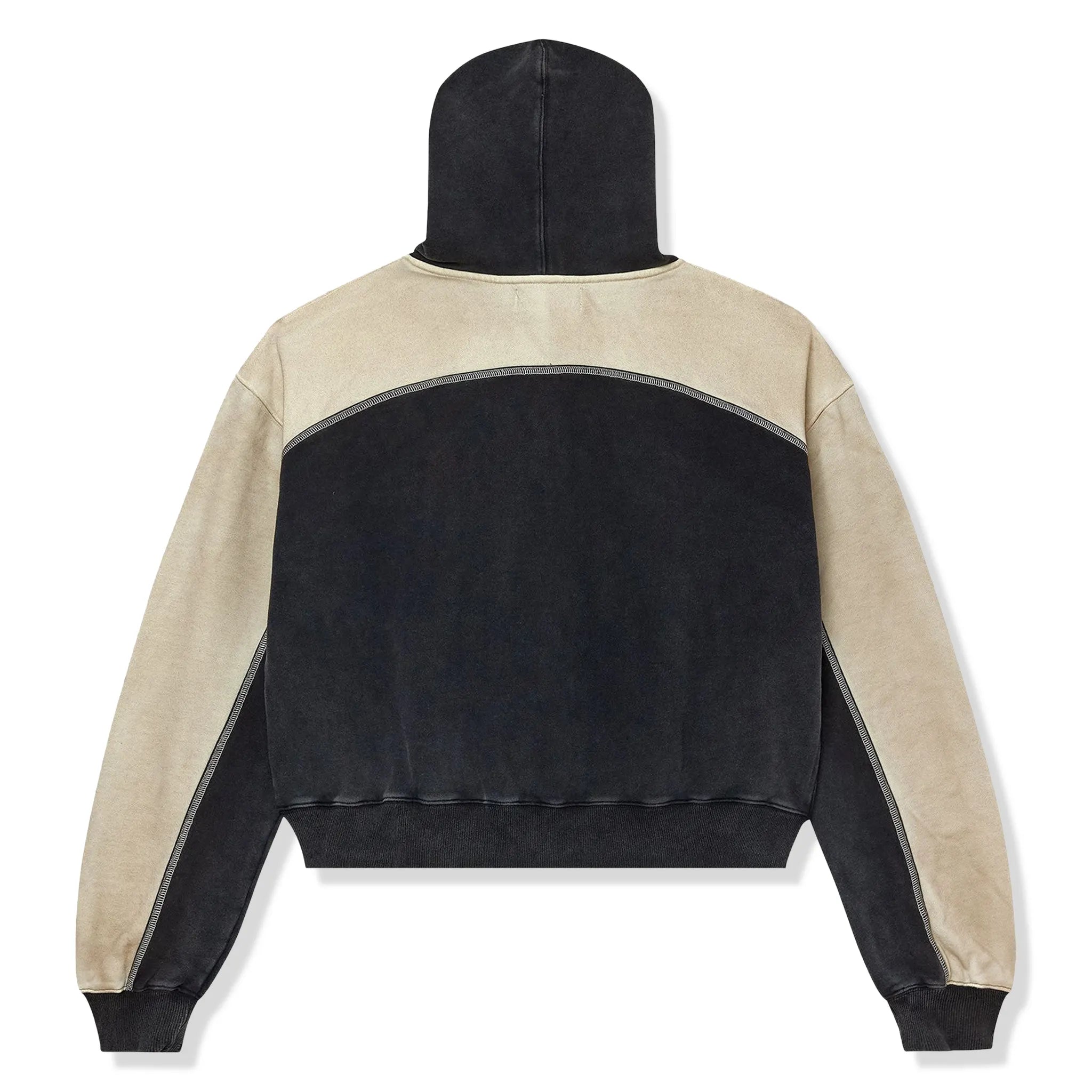Vale Forever Vale Star Dest Black Tan Zip-Up Hoodie - view 2