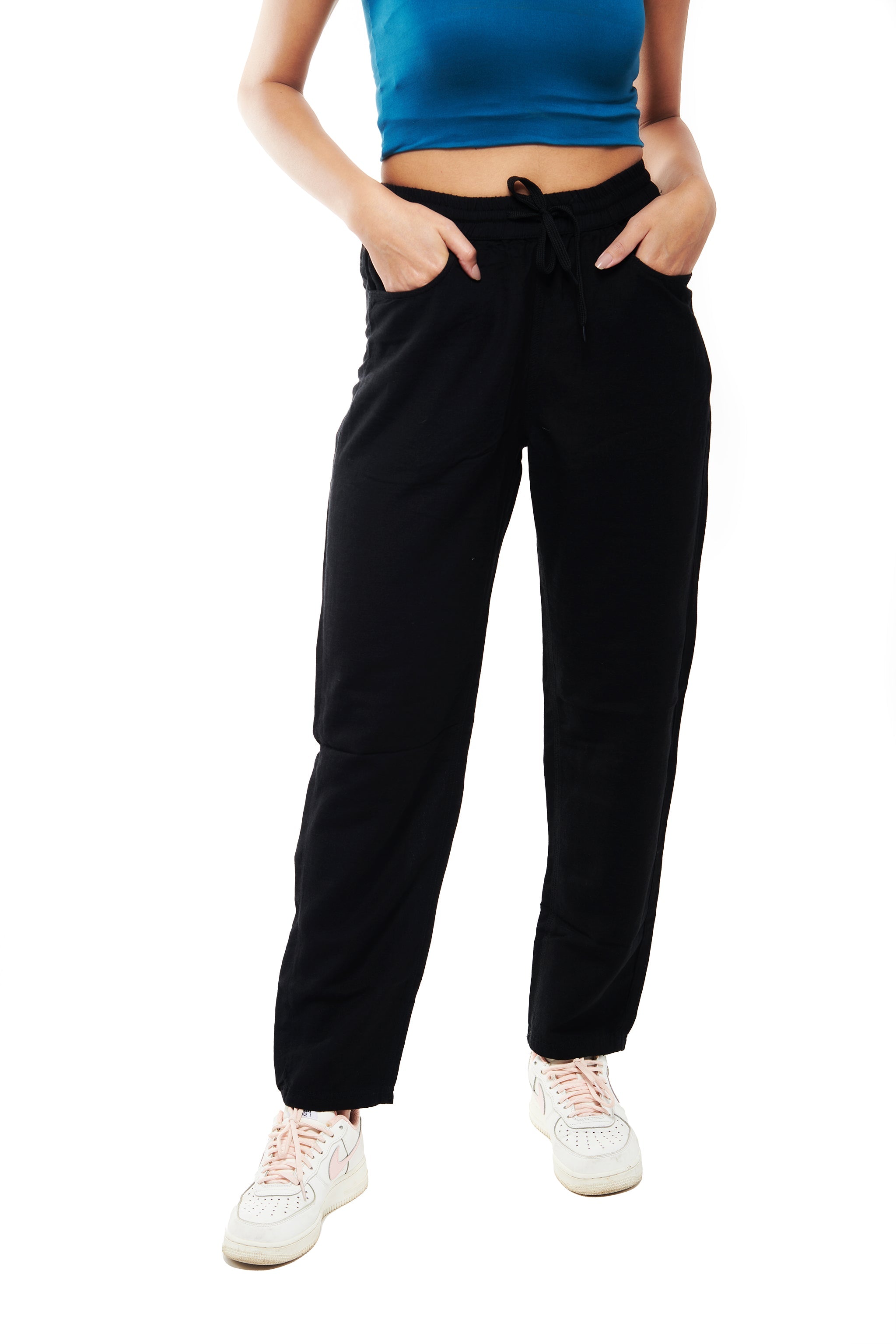Normcore IZF Olive Linen Blend Women Pants - view 7
