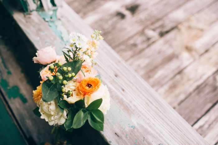 fiftyflowers.com A Bohemian Barn Wedding - view 2