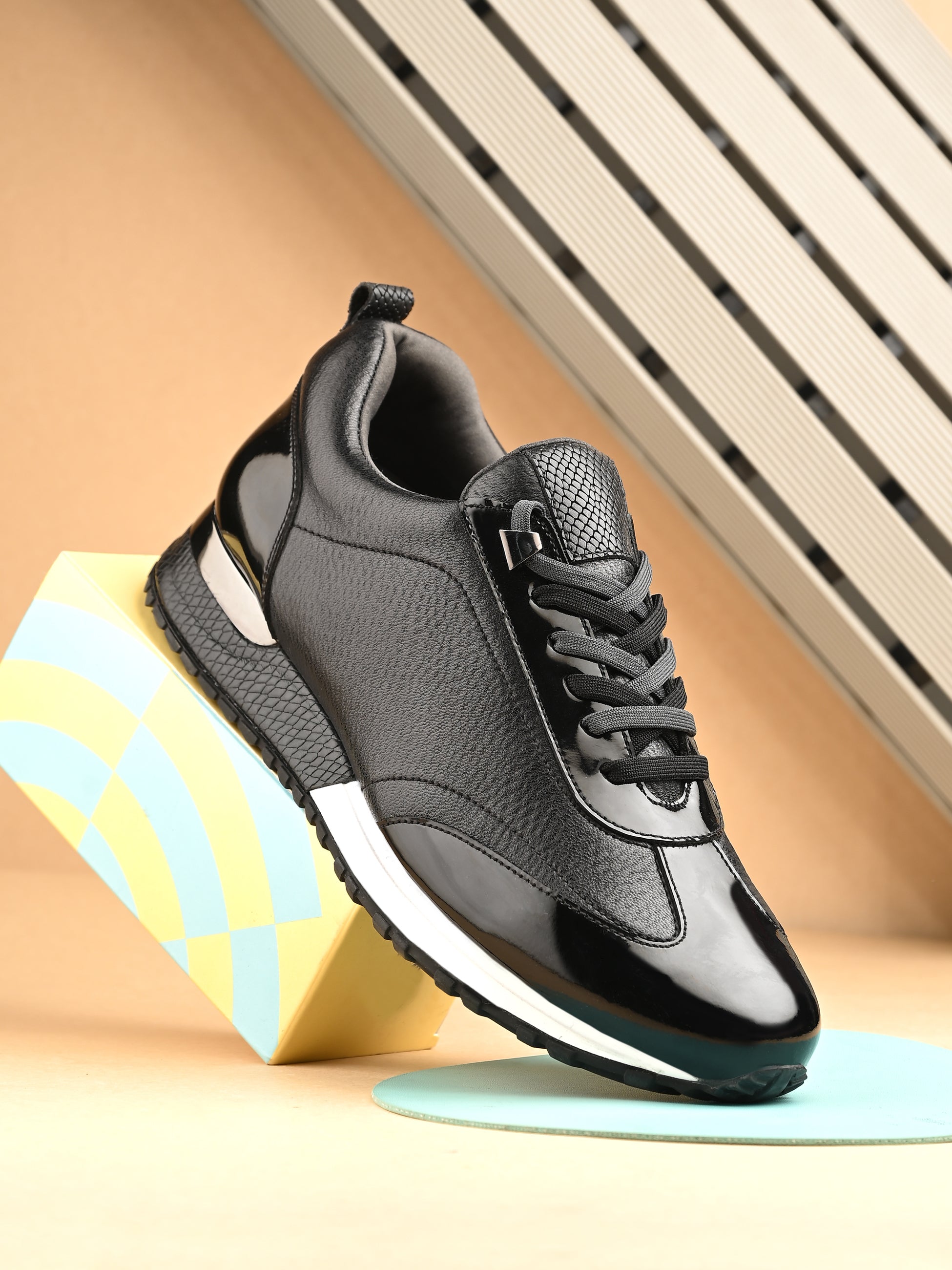 Cosmos Limited Edition Sneakers by Lafattio – Black