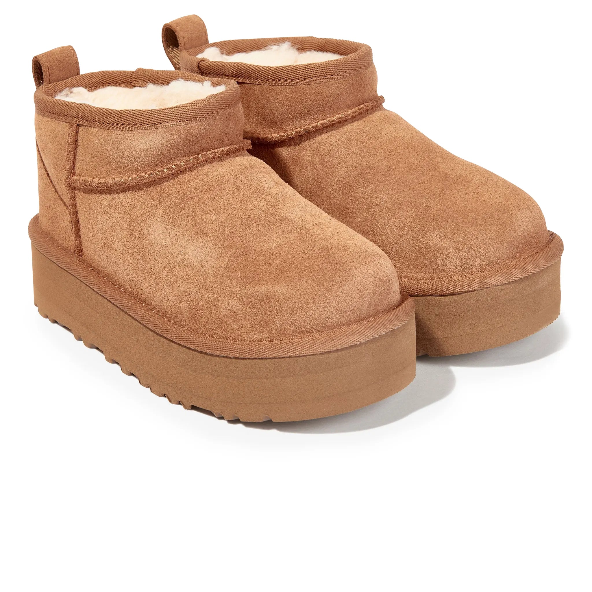 UGG Classic Ultra Mini Platform Girls Brown Boots - view 2