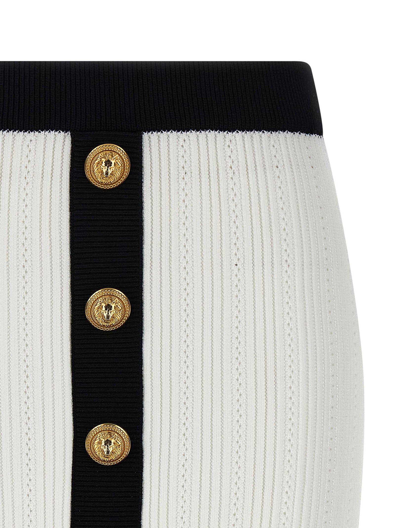 Balmain Two-tone Miniskirt - view 3