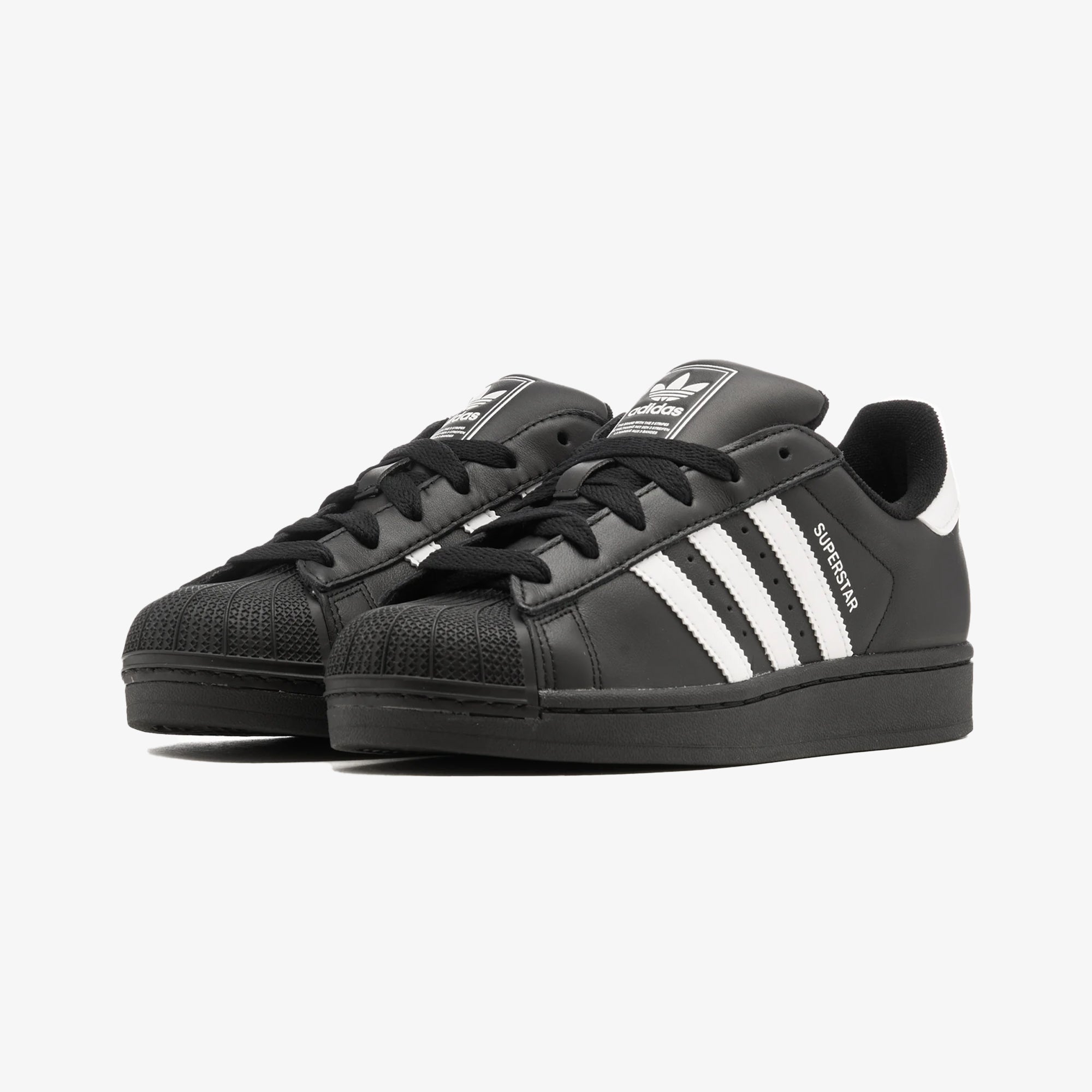 Adidas Originals | SUPERSTAR II { CORE BLACK/CLOUD WHITE/CORE BLACK - view 2