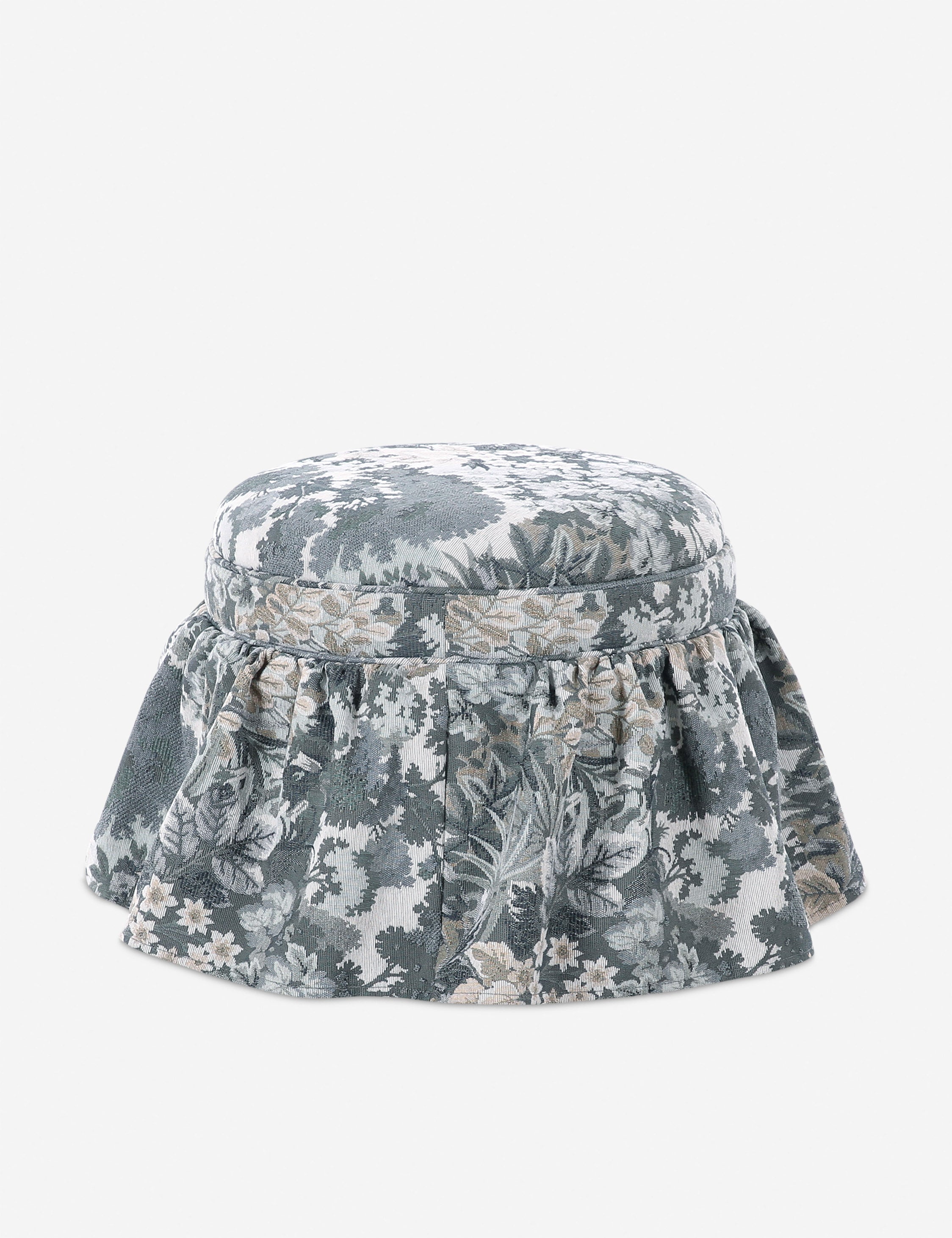 Lulu and Georgia Tompkins Round Storage Ottoman - view 6