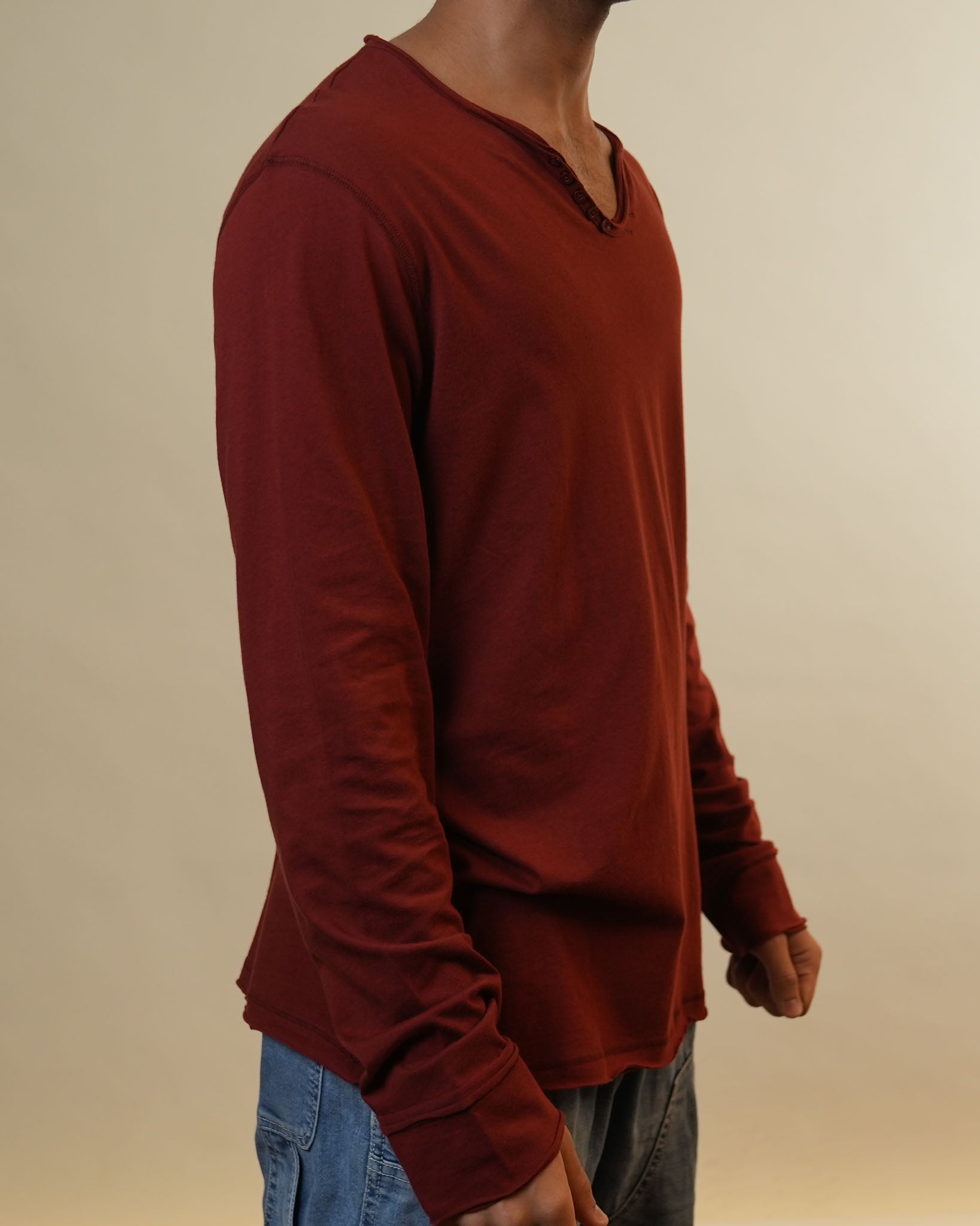 Zadig & Voltaire Rust Orange Full Sleeves Tshirt - view 2