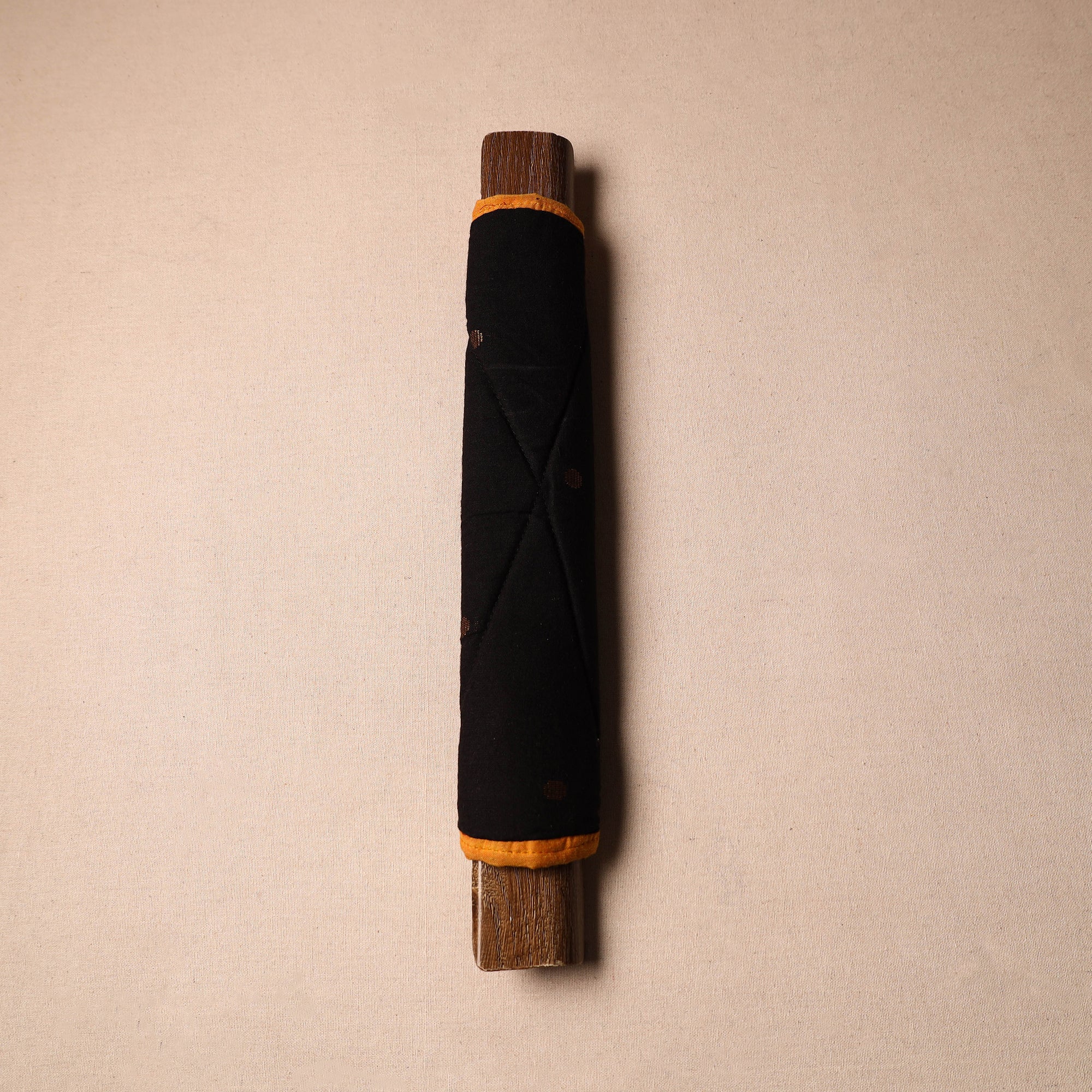 JALPARI Black - Handmade Cotton Fridge Handle Cover 24