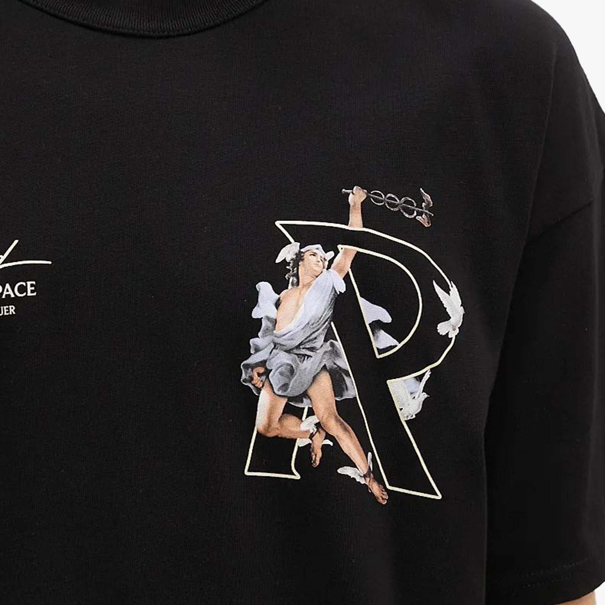 Represent | Hermes T-shirt { Jet Black - view 6
