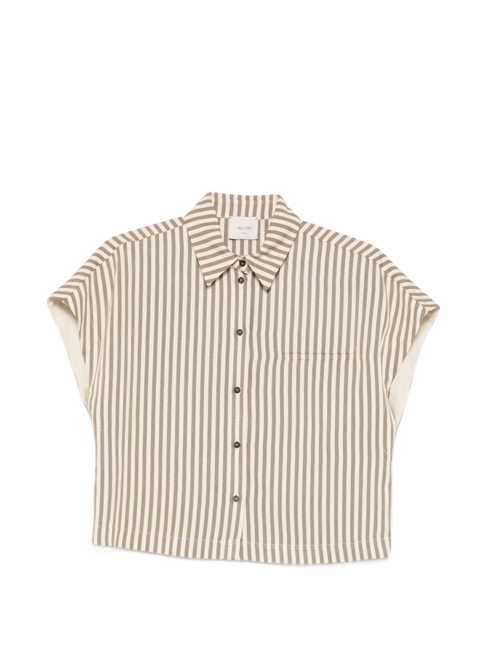 Alysi Striped shirt – 85% Viscose 15% Linen