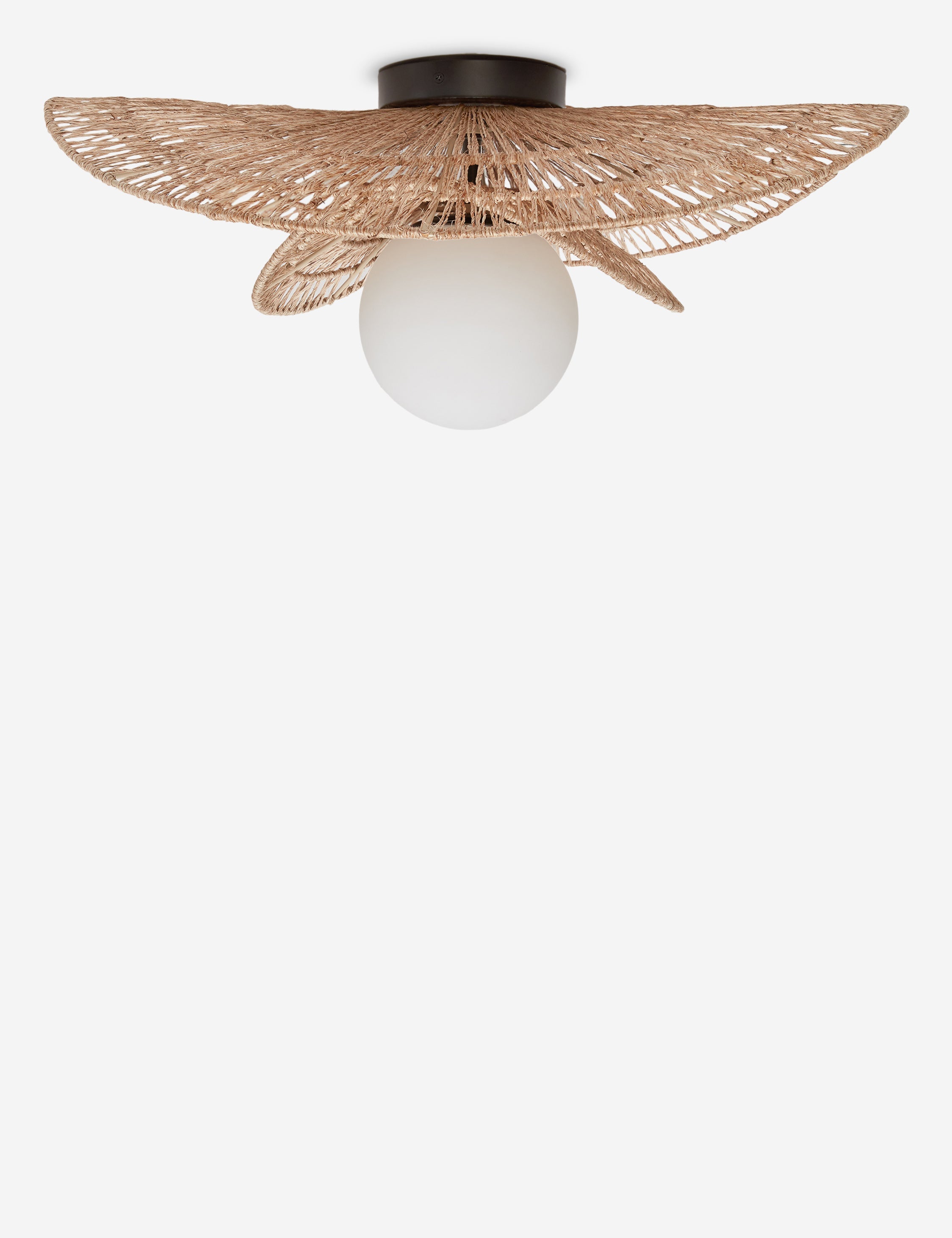 Lulu and Georgia Valar Double Tier Sconce – Natural - view 4
