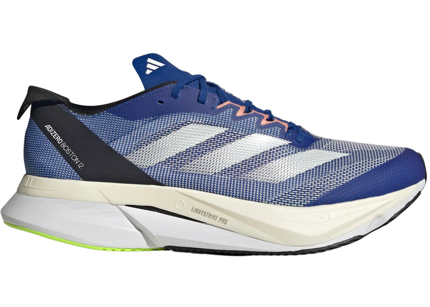 adidas Adizero Boston 12 Royal Blue Zero Metalic Lucid Lemon