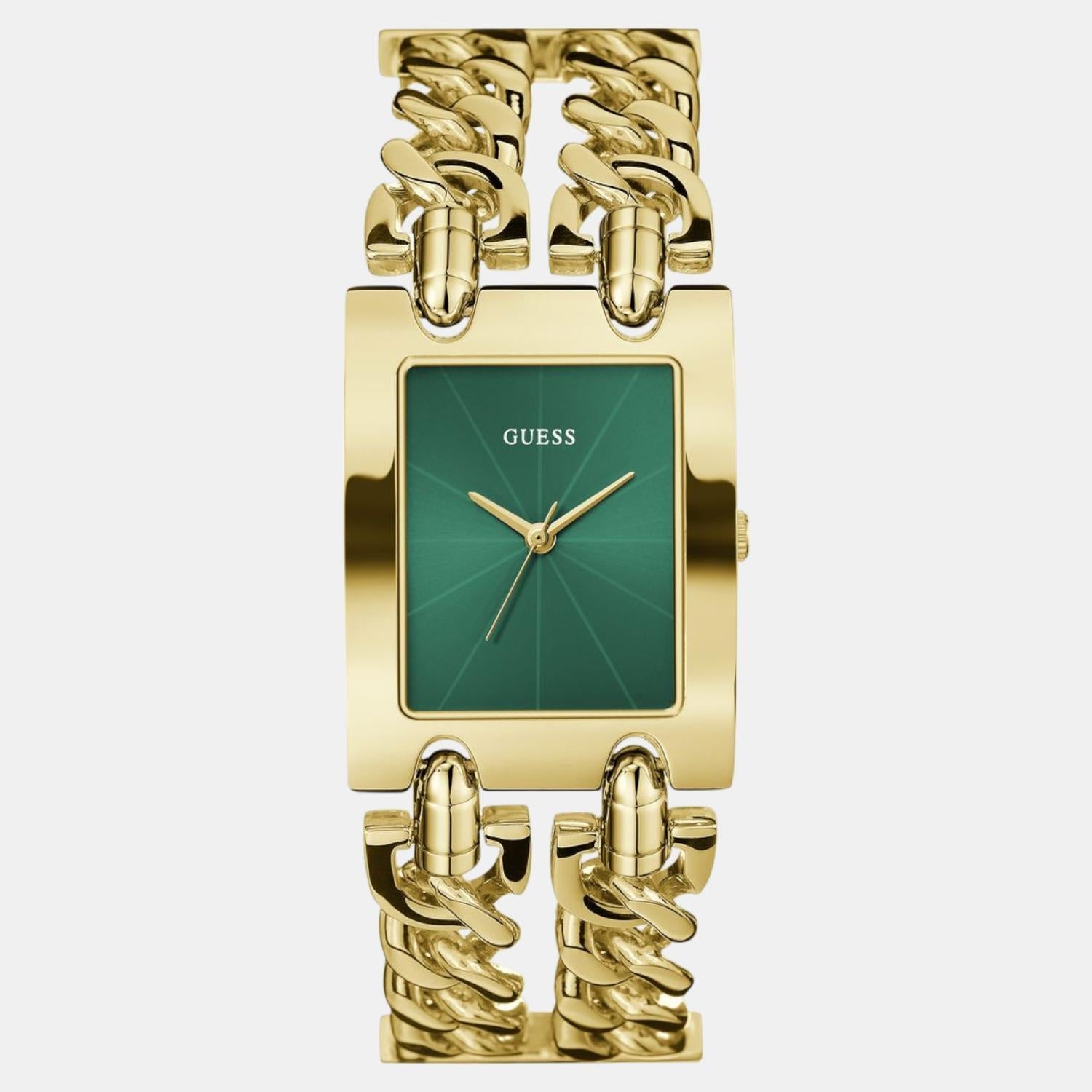 Guess Trend Women Quartz Green Dial Analog Stainless Steel Watch GW0740L2 - view 2