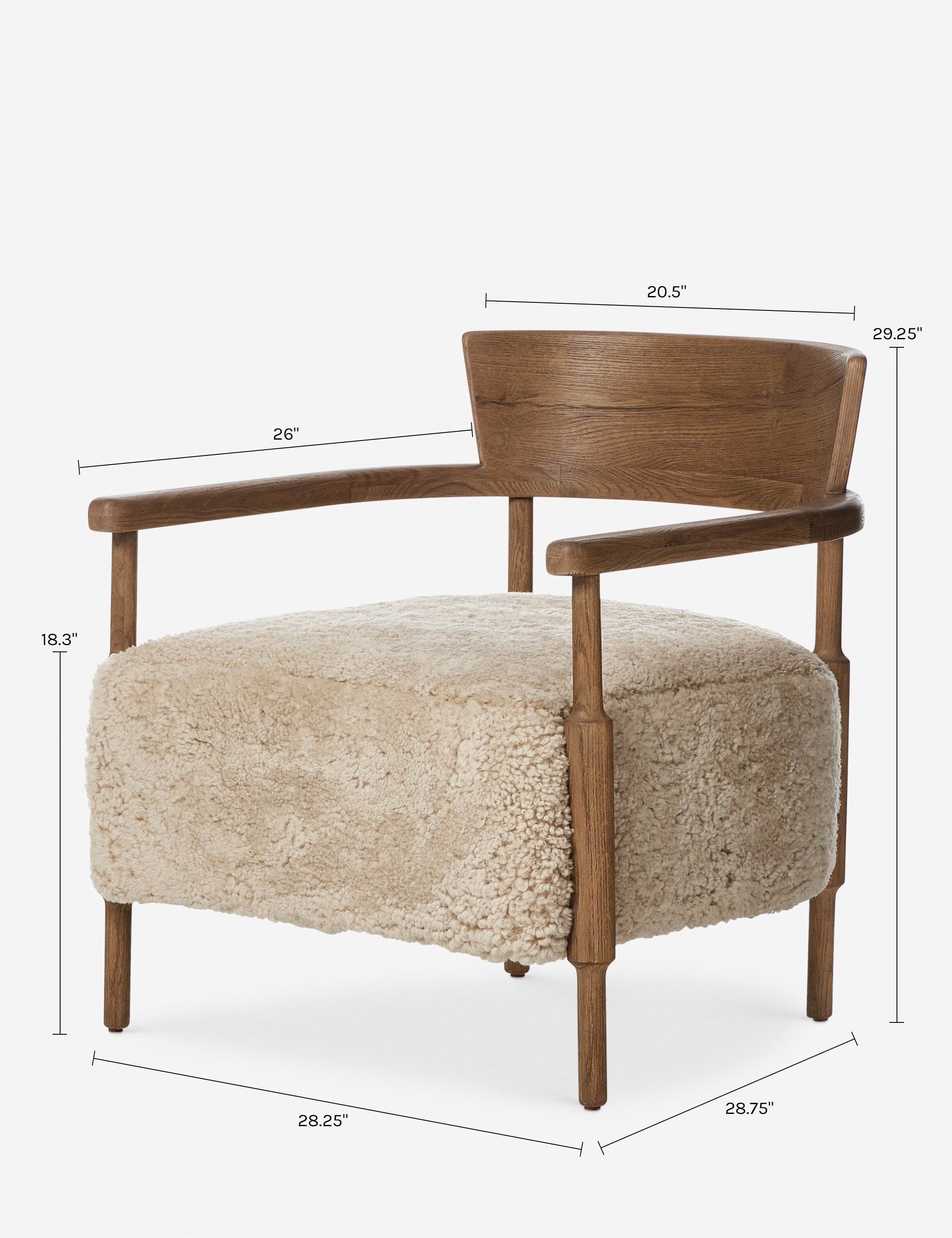 Lulu and Georgia Bennett Accent Chair by Amber Lewis x Four Hands - view 30