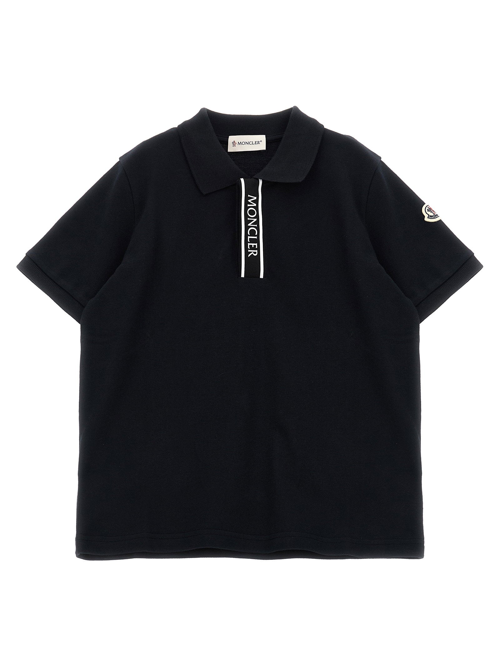 Moncler Enfant Logo Polo Shirt – 100% cotton