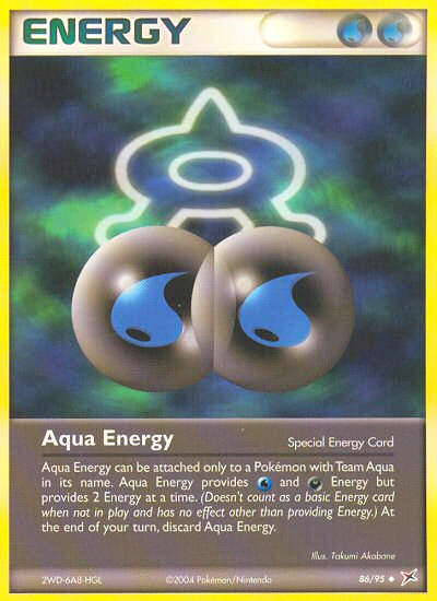 Uncommon ex4-86 reverse – Pokémon Aqua Energy - 86/95 - Uncommon [ex4-86] [Reverse Holo] - Aqua Energy - 86/95 - Uncommon