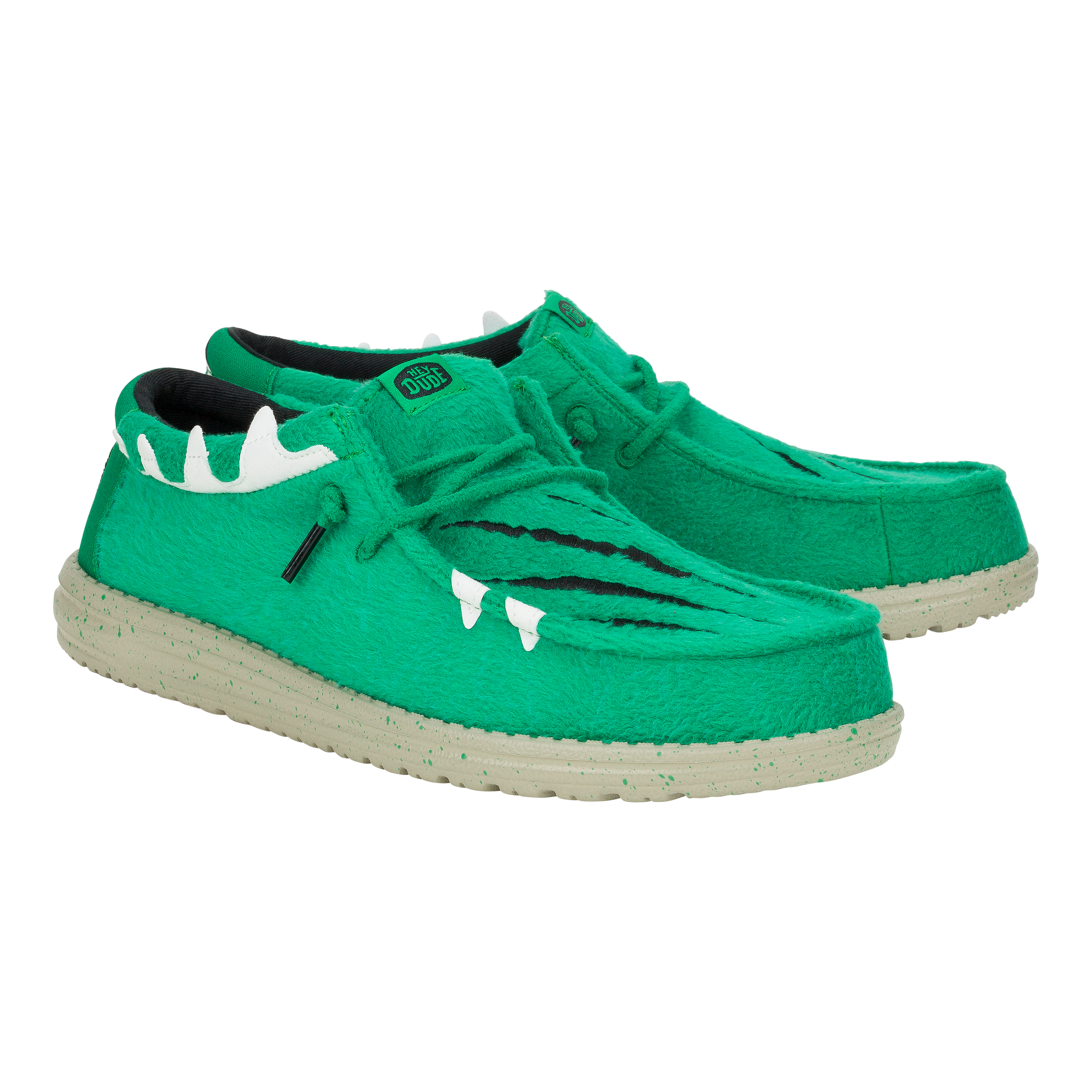 HEYDUDE shoes Wally Monster Feet - Monster Green - view 2