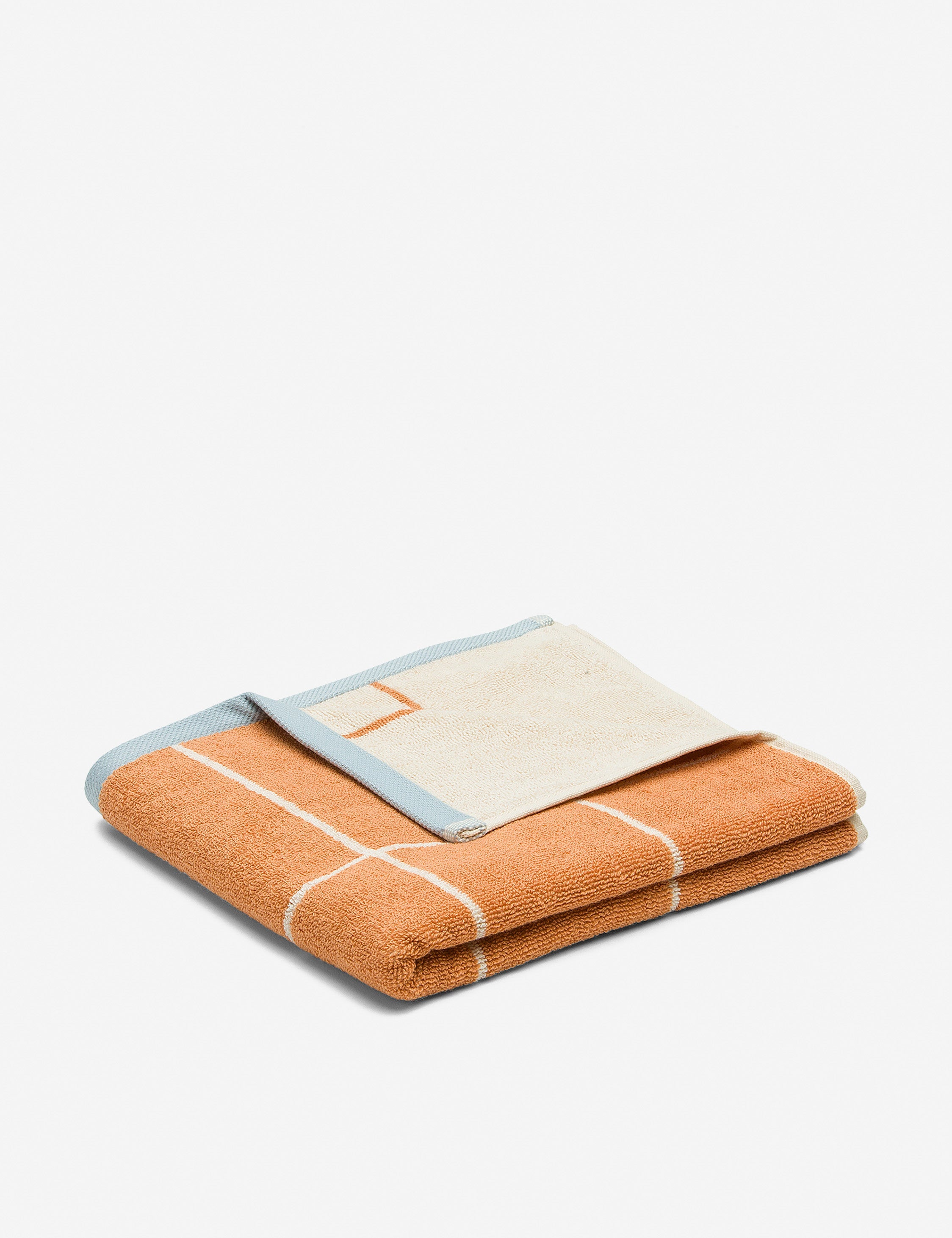 Lulu and Georgia Grid Organic Cotton Towel by House No. 23 - view 3