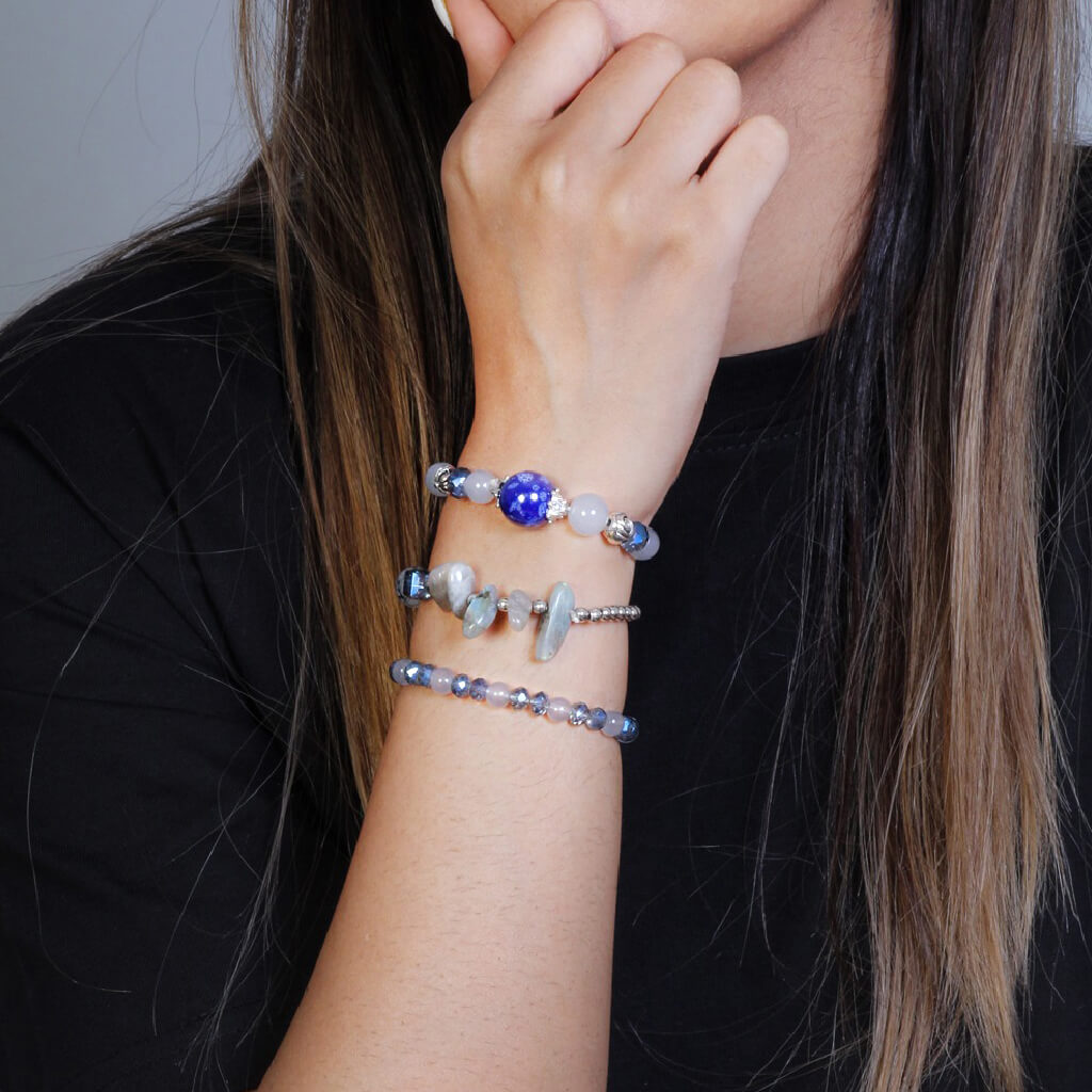 Bigsmall Ocean Charm Bracelet Set