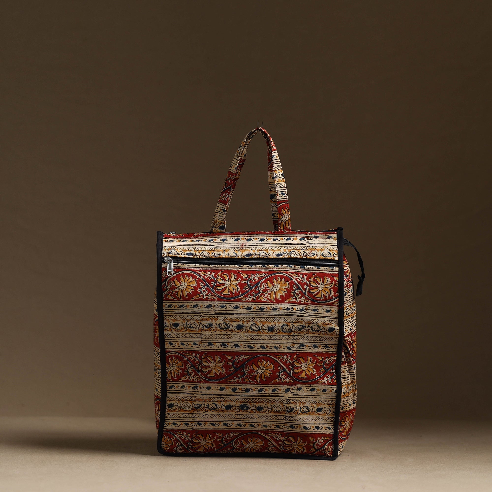 NOORI BAZAR Beige - Handmade Cotton Shopping Hand bag 19