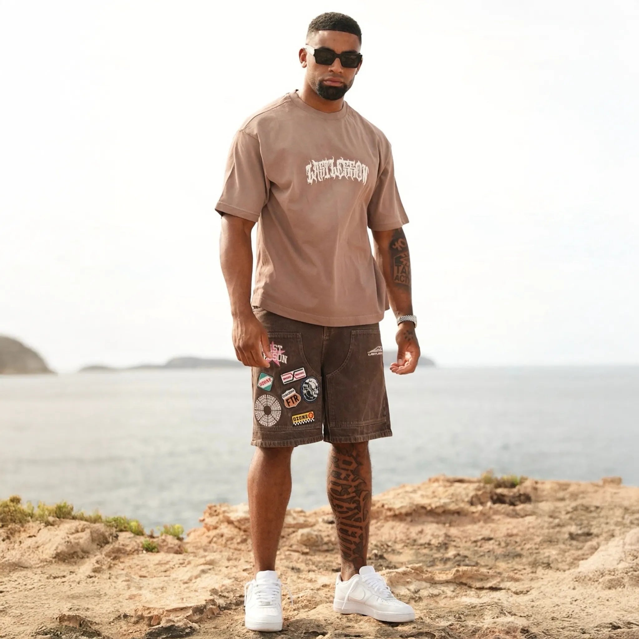 Last Lesson Script Brown T Shirt - view 2
