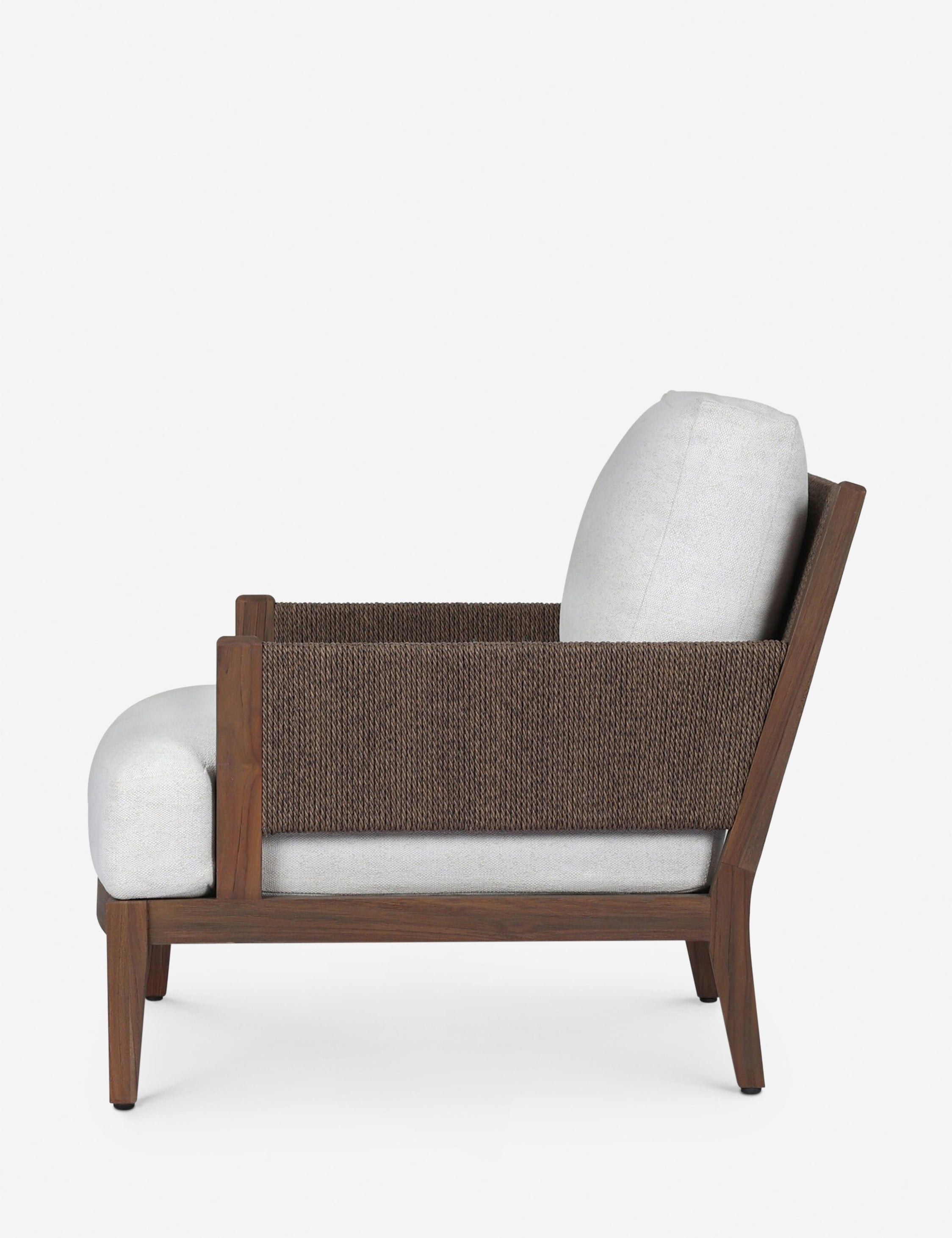 Lulu and Georgia Brewer Outdoor Accent Chair by Amber Lewis x Four Hands - view 3