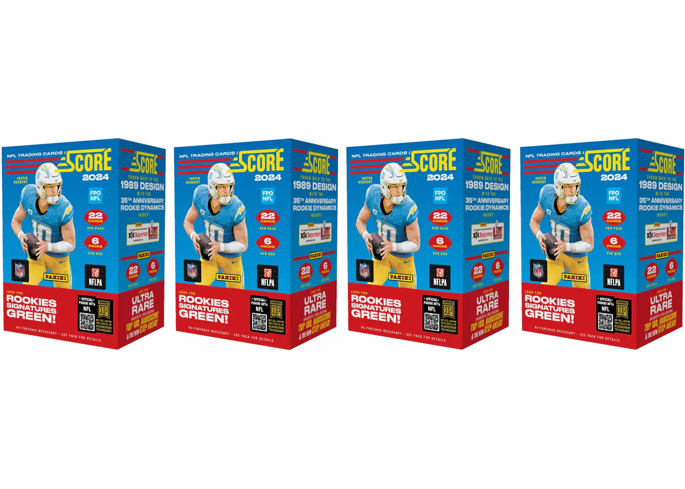 2024 Panini Score Football Value Box (4x Lot)