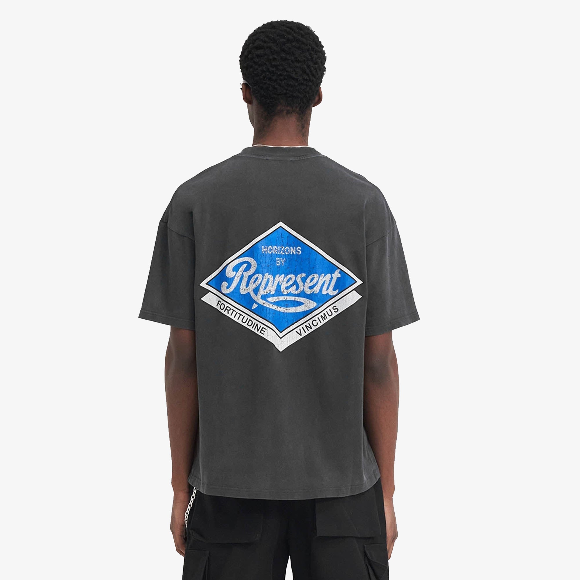 Represent | CLASSIC PARTS T-SHIRT { AGED BLACK - view 4